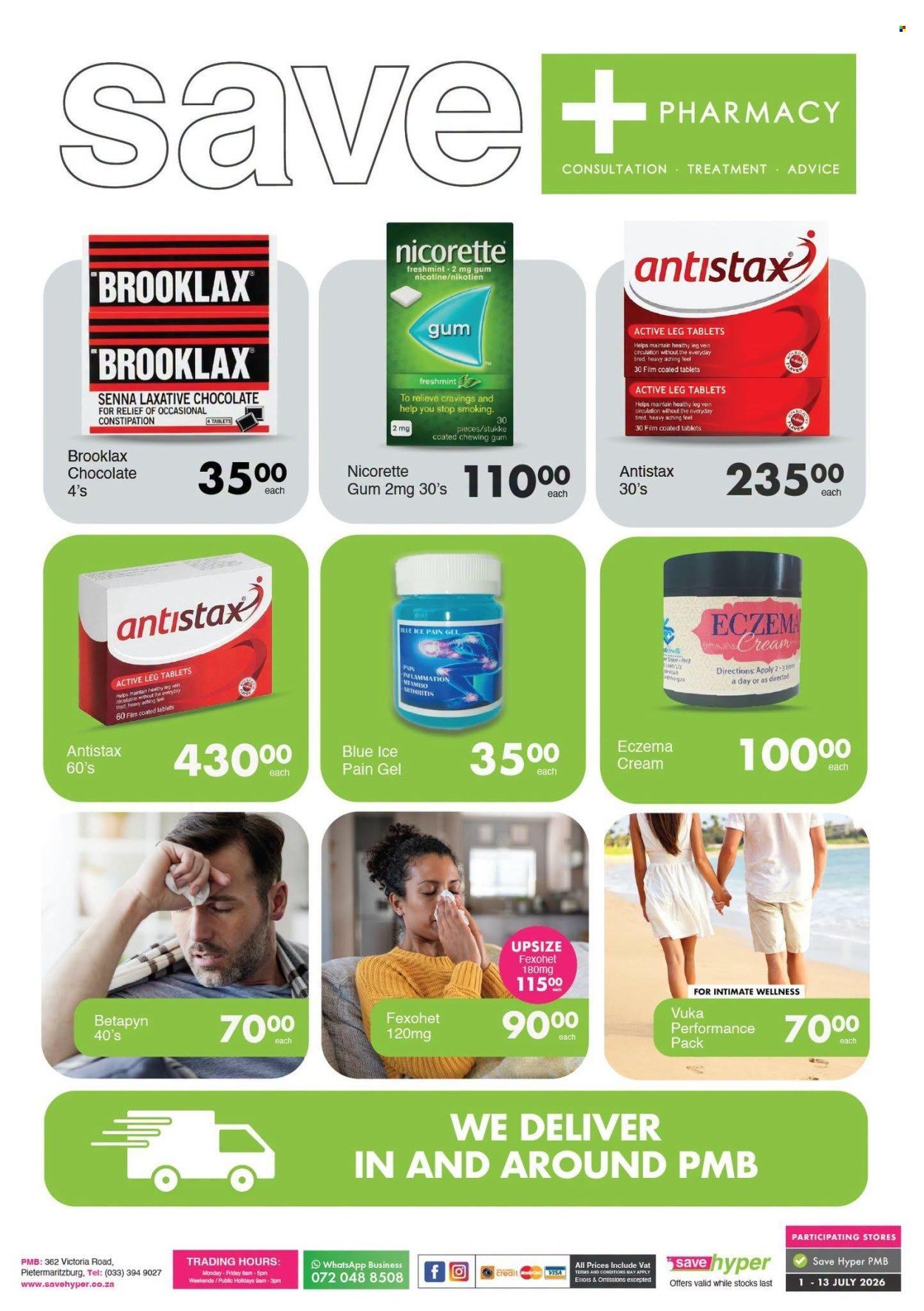 SAVE specials - From Wednesday 1 Jul 2026