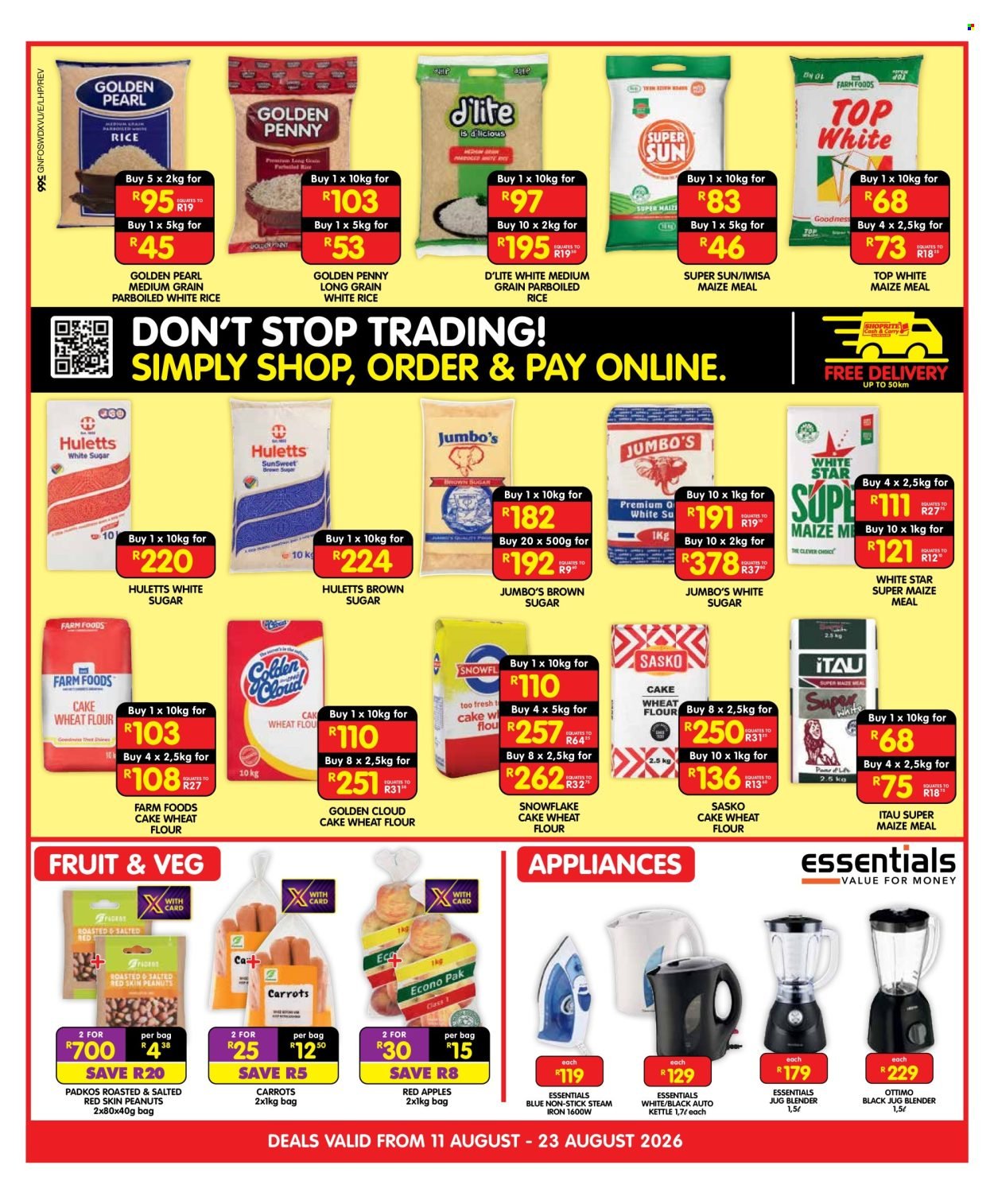 SHOPRITE specials - Cash & Carry Mid Month Savings Exclusive Gauteng