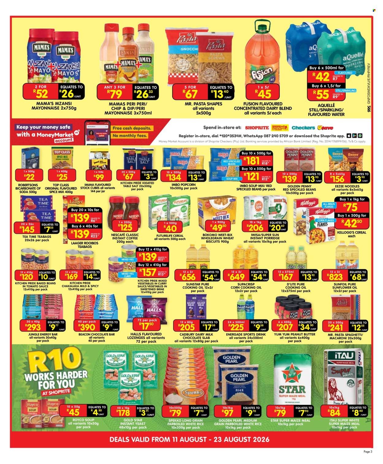SHOPRITE specials - Cash & Carry Mid Month Savings Exclusive Gauteng