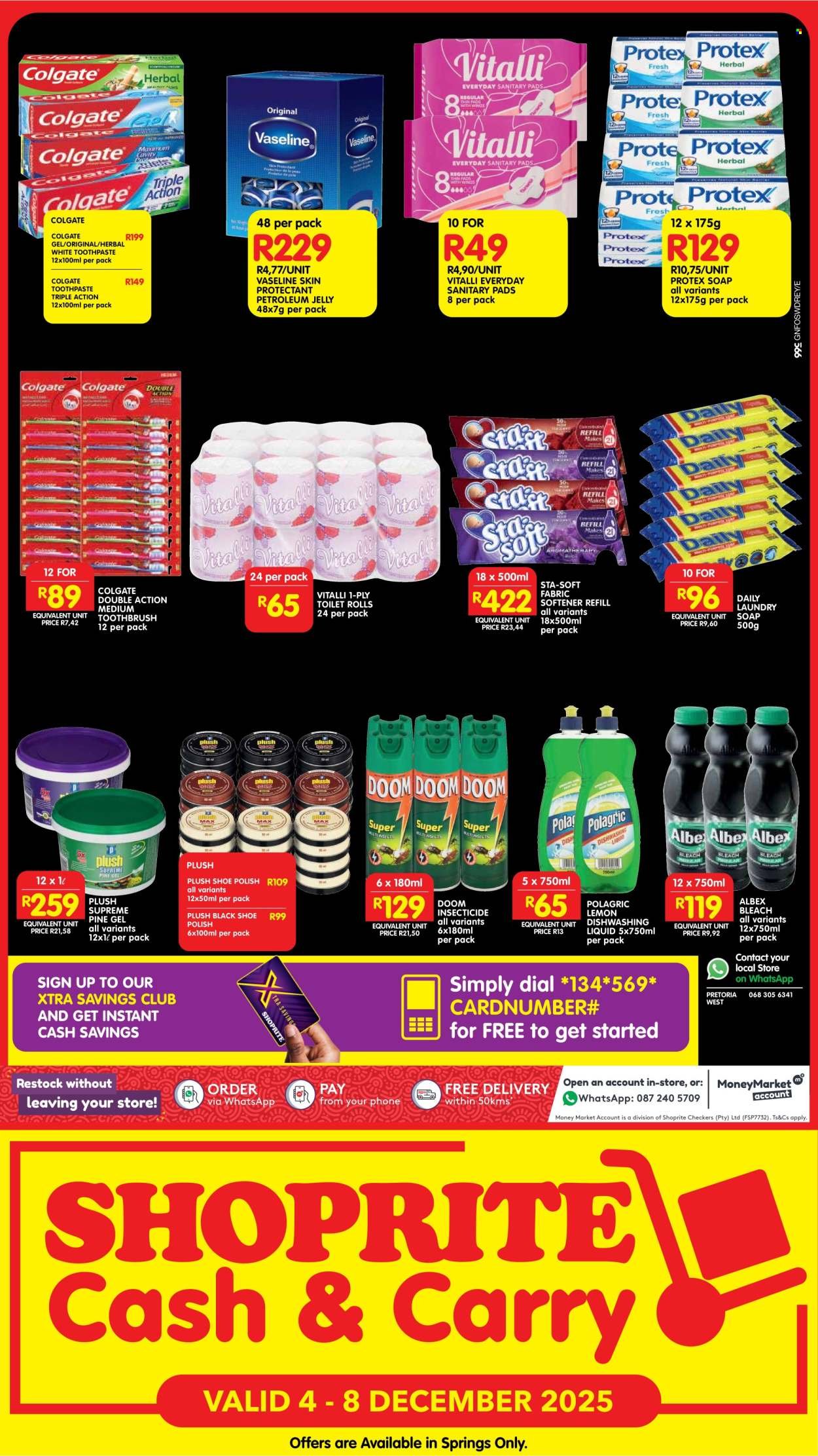 SHOPRITE specials - Cash & Carry Weekend Rush Springs (2025-12-04 - 2025-12-08) | 3