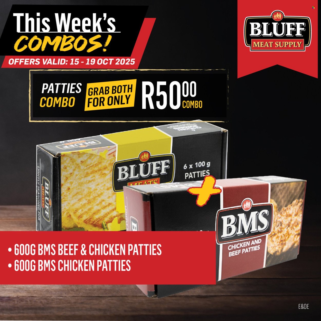 BLUFF MEAT SUPPLY specials - From Wednesday 15 Oct 2025 (2025-10-15 - 2025-10-19) | 12