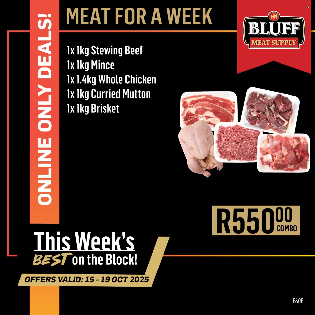 BLUFF MEAT SUPPLY specials - From Wednesday 15 Oct 2025 (2025-10-15 - 2025-10-19) | 14