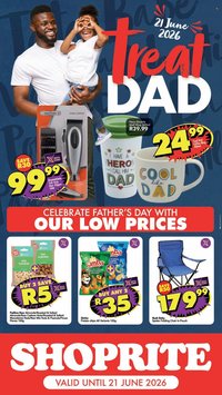 SHOPRITE specials - Father's Day Deals Gauteng