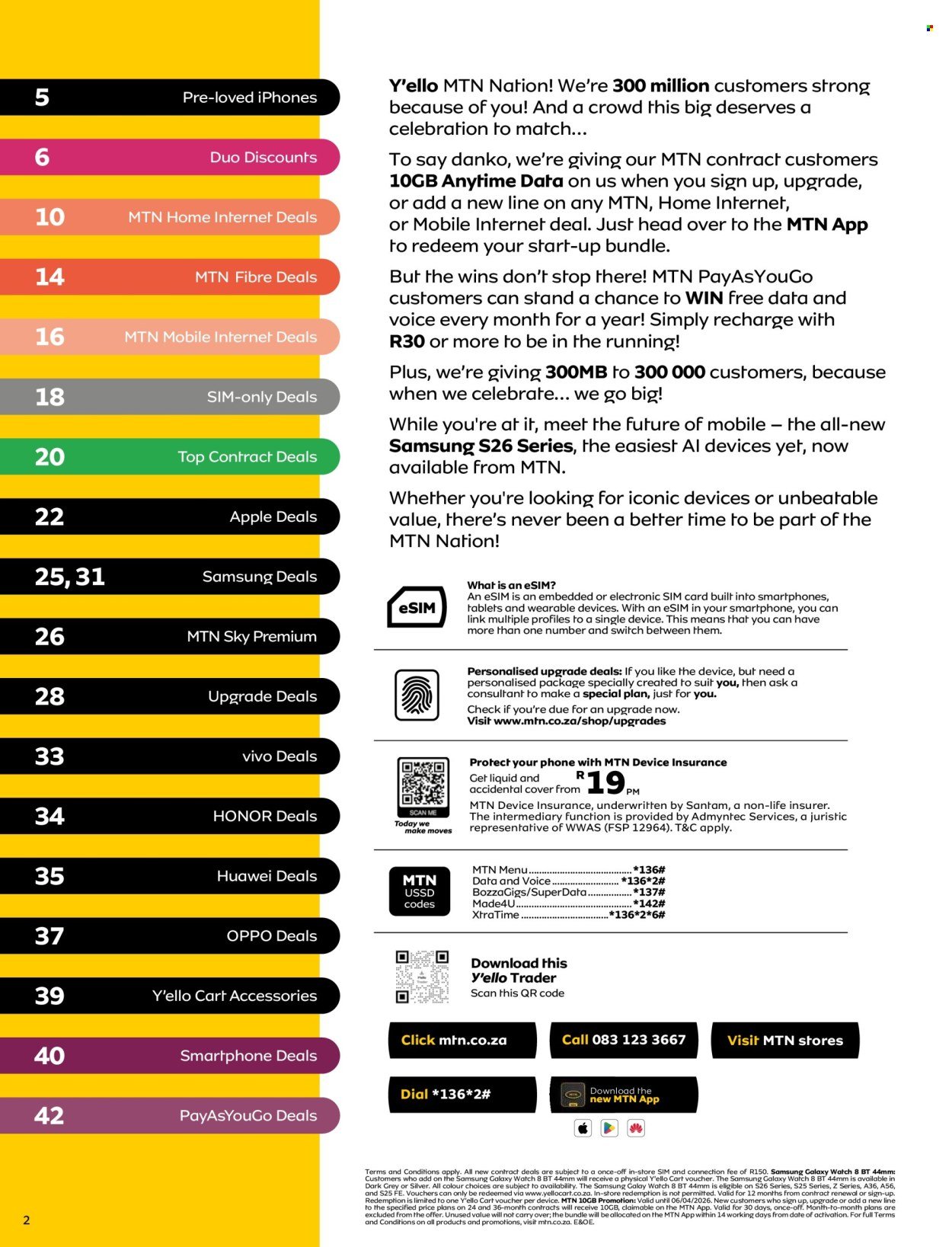 MTN specials - From Monday 9 Mar 2026 (2026-03-09 - 2026-04-06) | 2