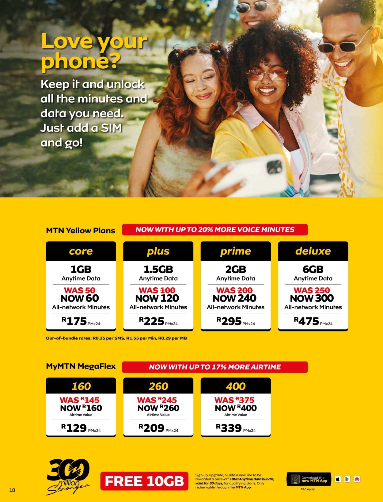 MTN specials - From Monday 9 Mar 2026 (2026-03-09 - 2026-04-06) | 18