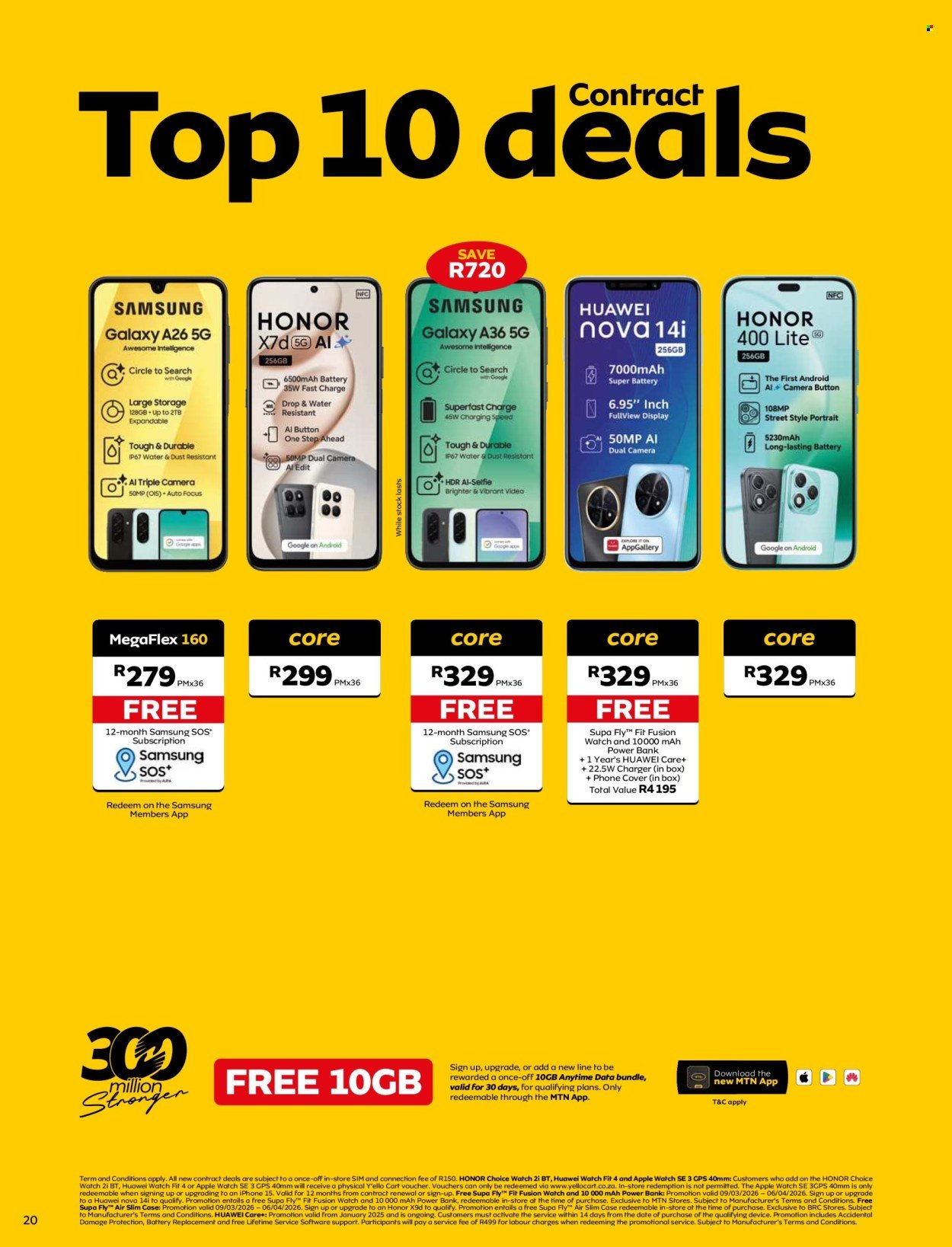 MTN specials - From Monday 9 Mar 2026 (2026-03-09 - 2026-04-06) | 20