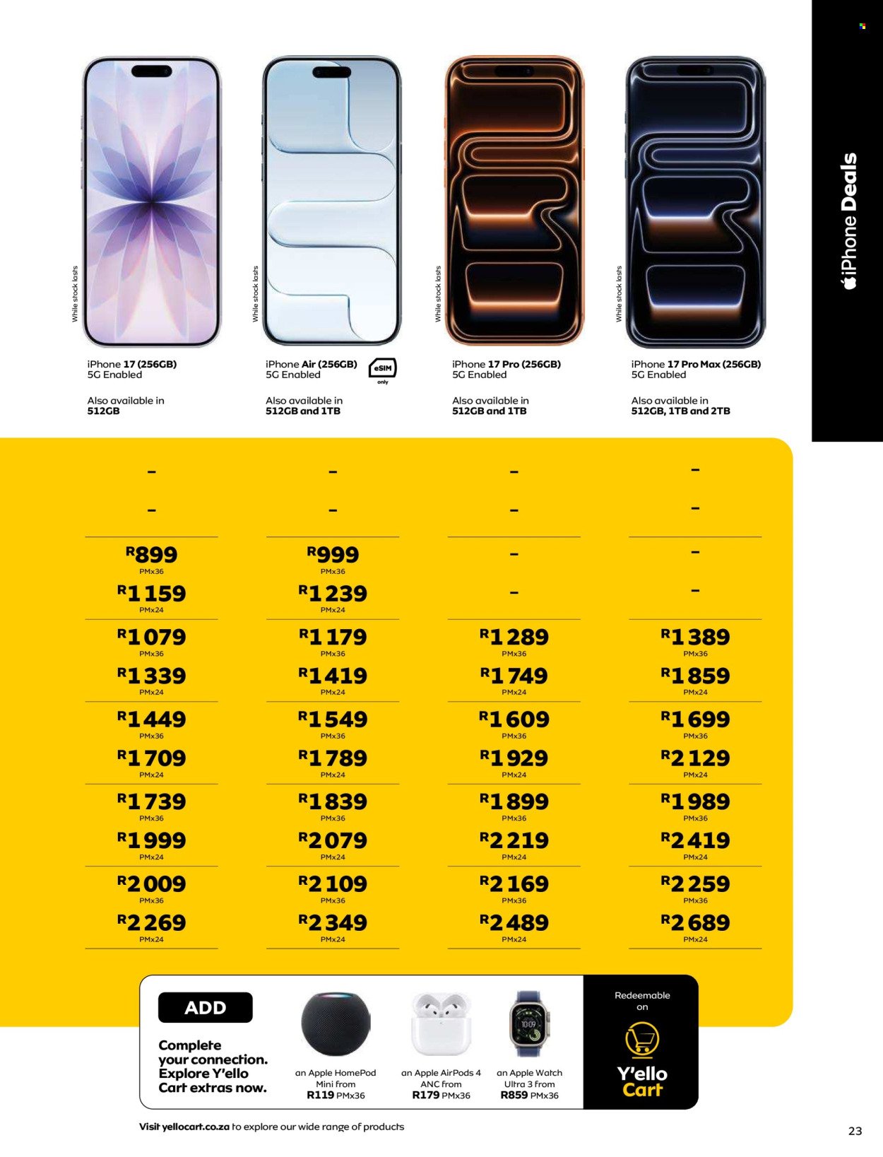 MTN specials - From Monday 9 Mar 2026 (2026-03-09 - 2026-04-06) | 23