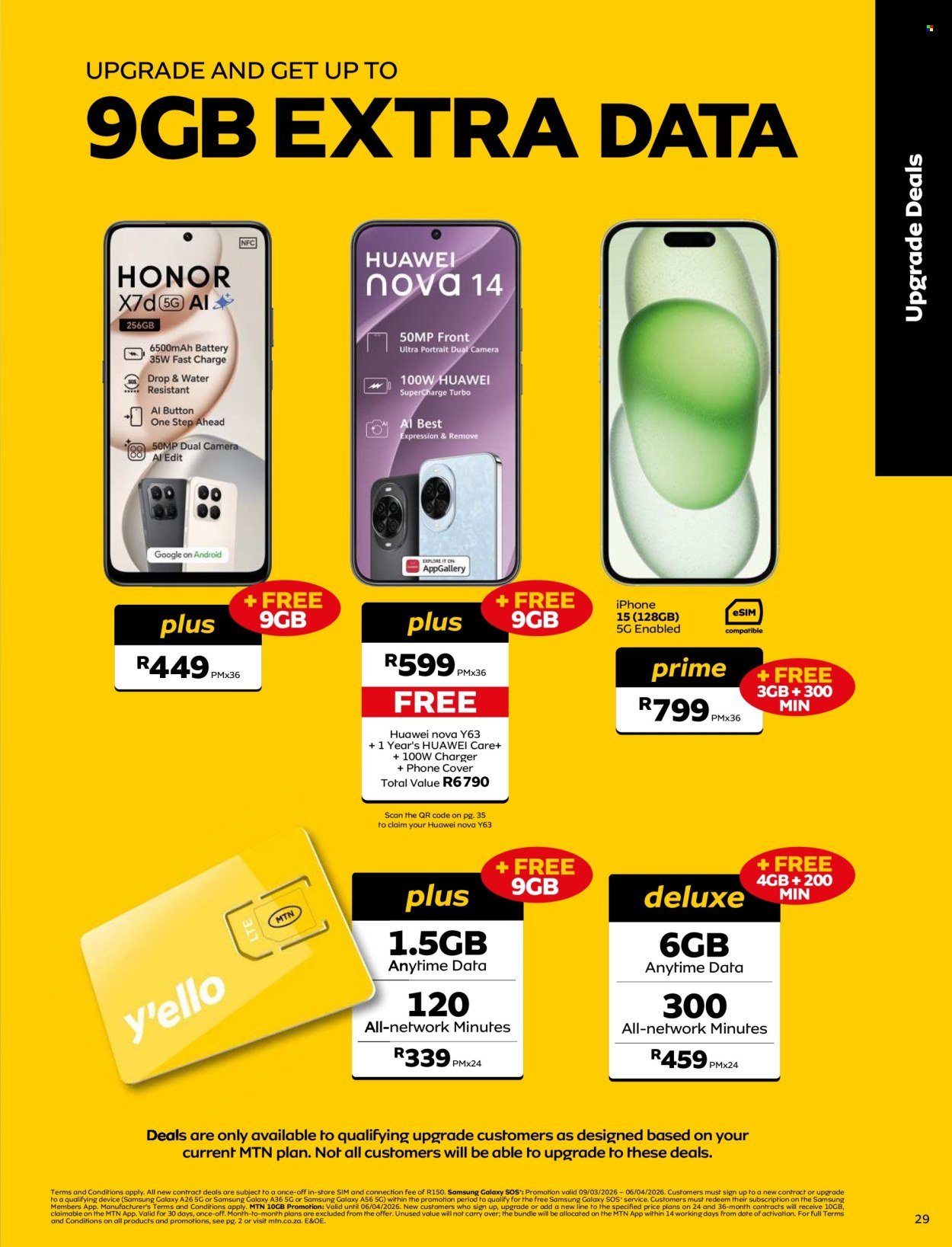 MTN specials - From Monday 9 Mar 2026 (2026-03-09 - 2026-04-06) | 29