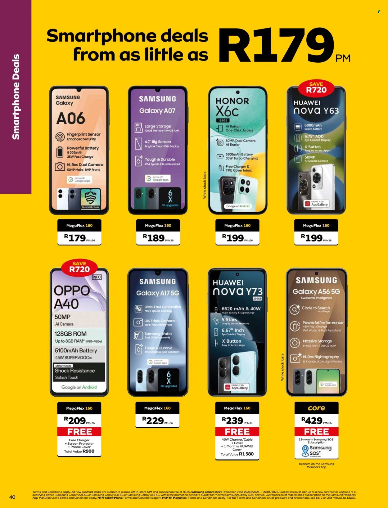 MTN specials - From Monday 9 Mar 2026 (2026-03-09 - 2026-04-06) | 40