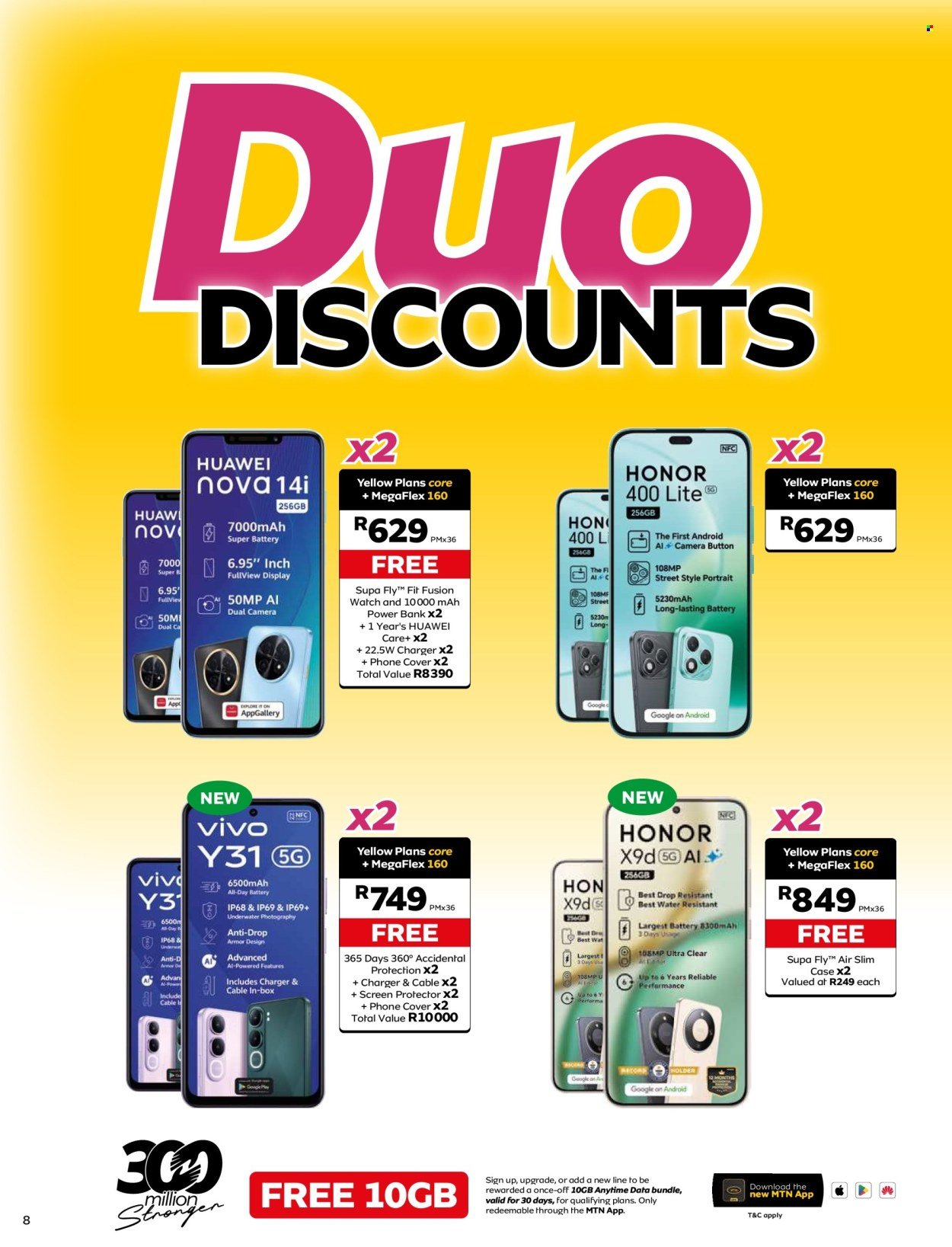 MTN specials - From Monday 9 Mar 2026 (2026-03-09 - 2026-04-06) | 8