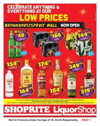 SHOPRITE specials - LiquorShop Low Prices Bronkhorstspruit