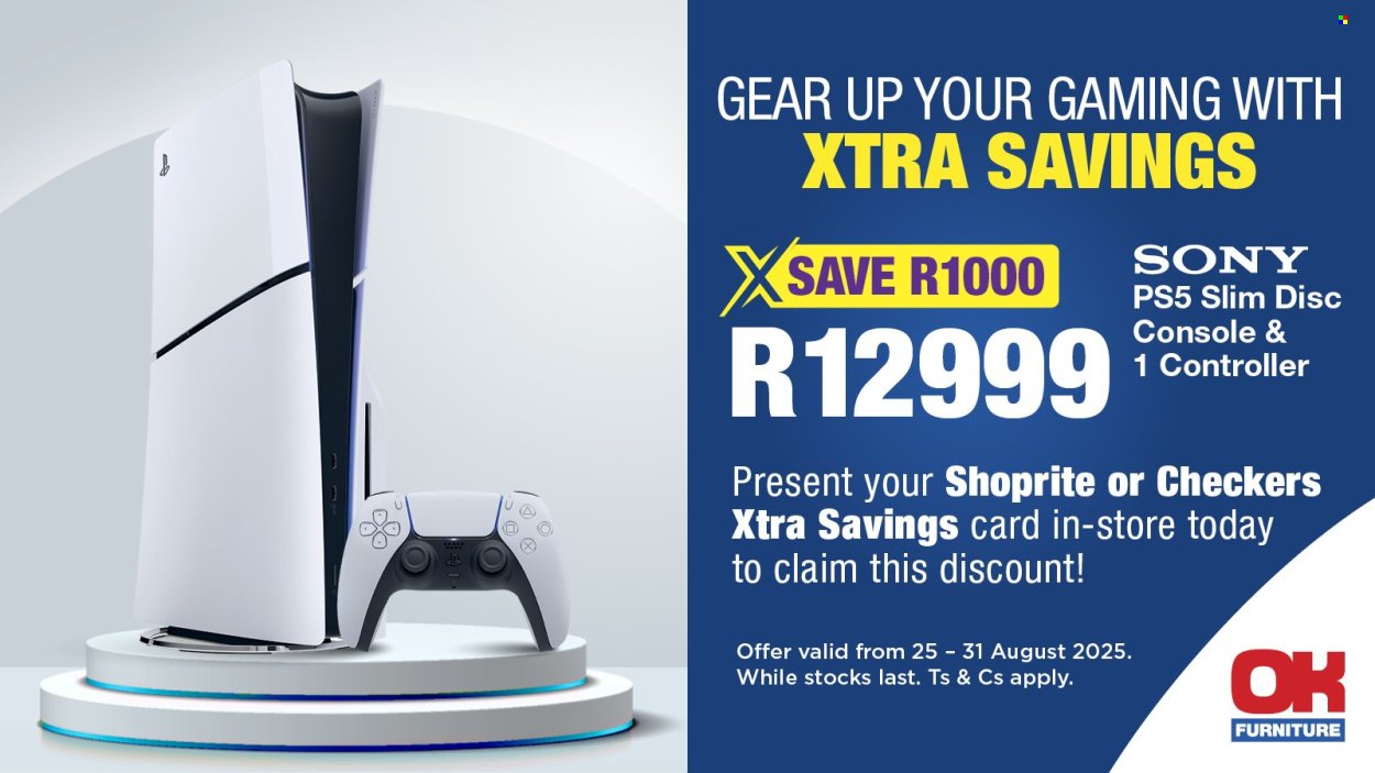 OK FURNITURE specials - From Monday 25 Aug 2025 (2025-08-25 - 2025-08-31) | 1