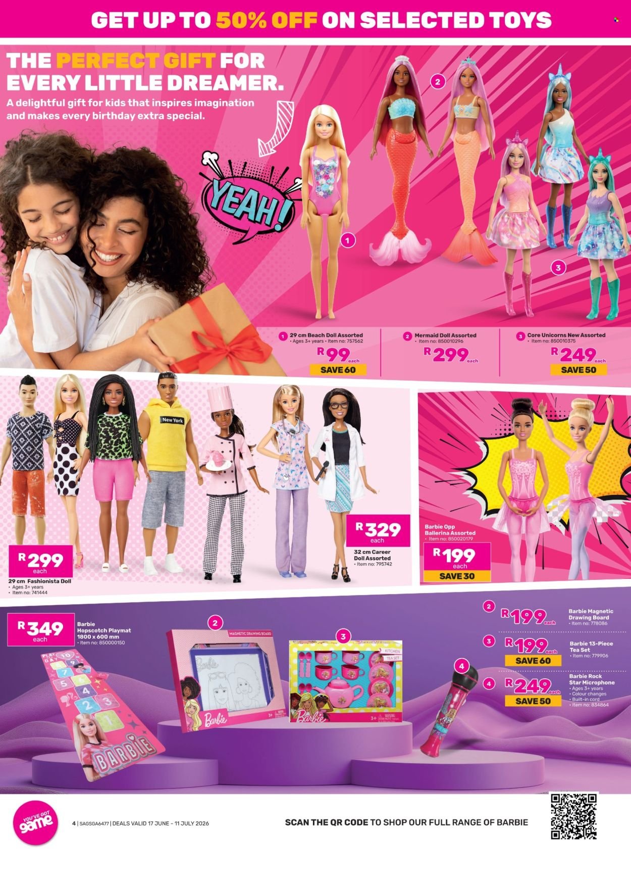 GAME specials - Toys & Treats