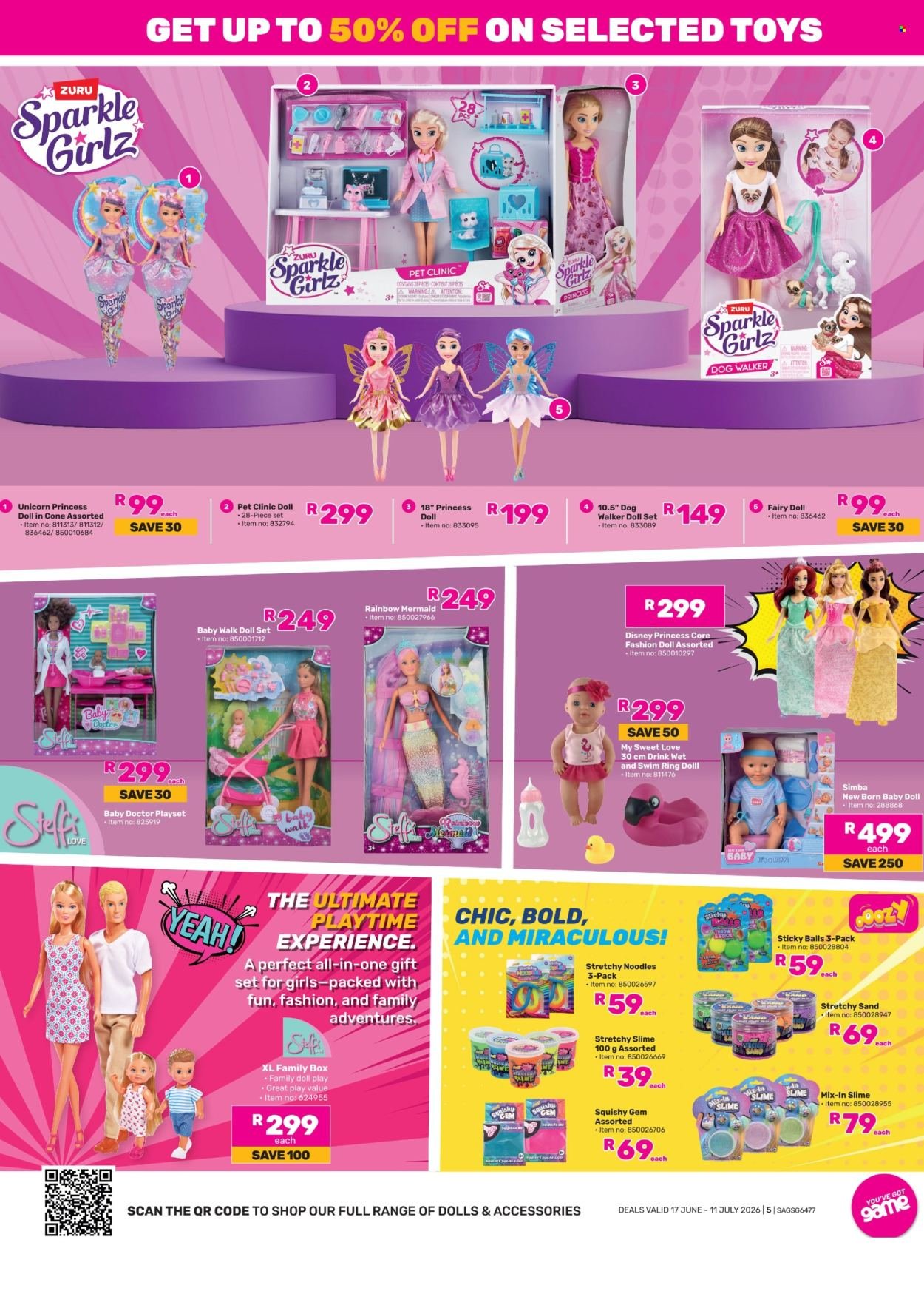 GAME specials - Toys & Treats