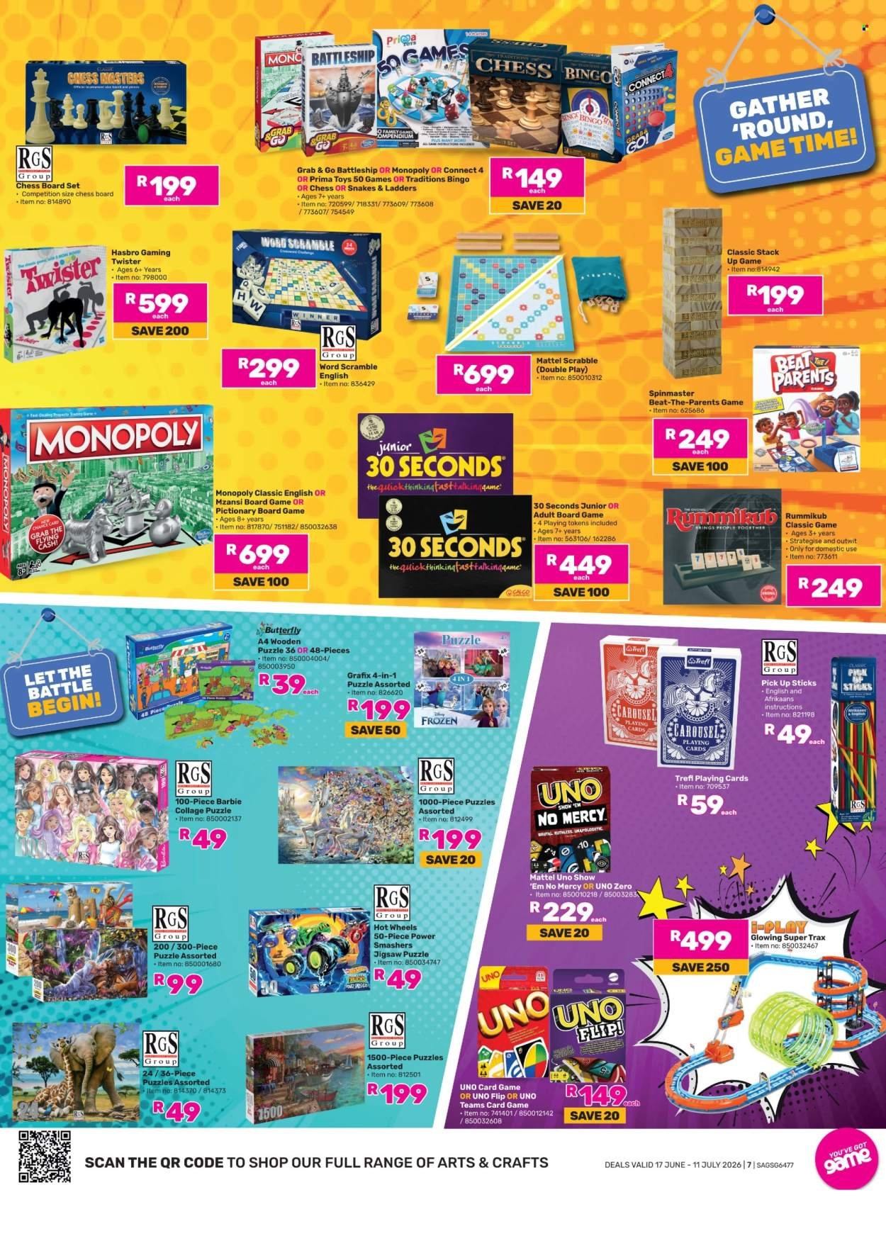 GAME specials - Toys & Treats