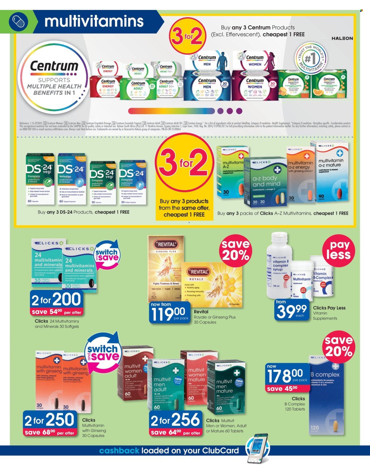 CLICKS specials - From Thursday 23 Apr 2026 (2026-04-23 - 2026-05-20) | 16