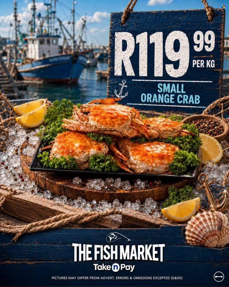 TAKE N PAY specials - From Friday 25 Sept 2026