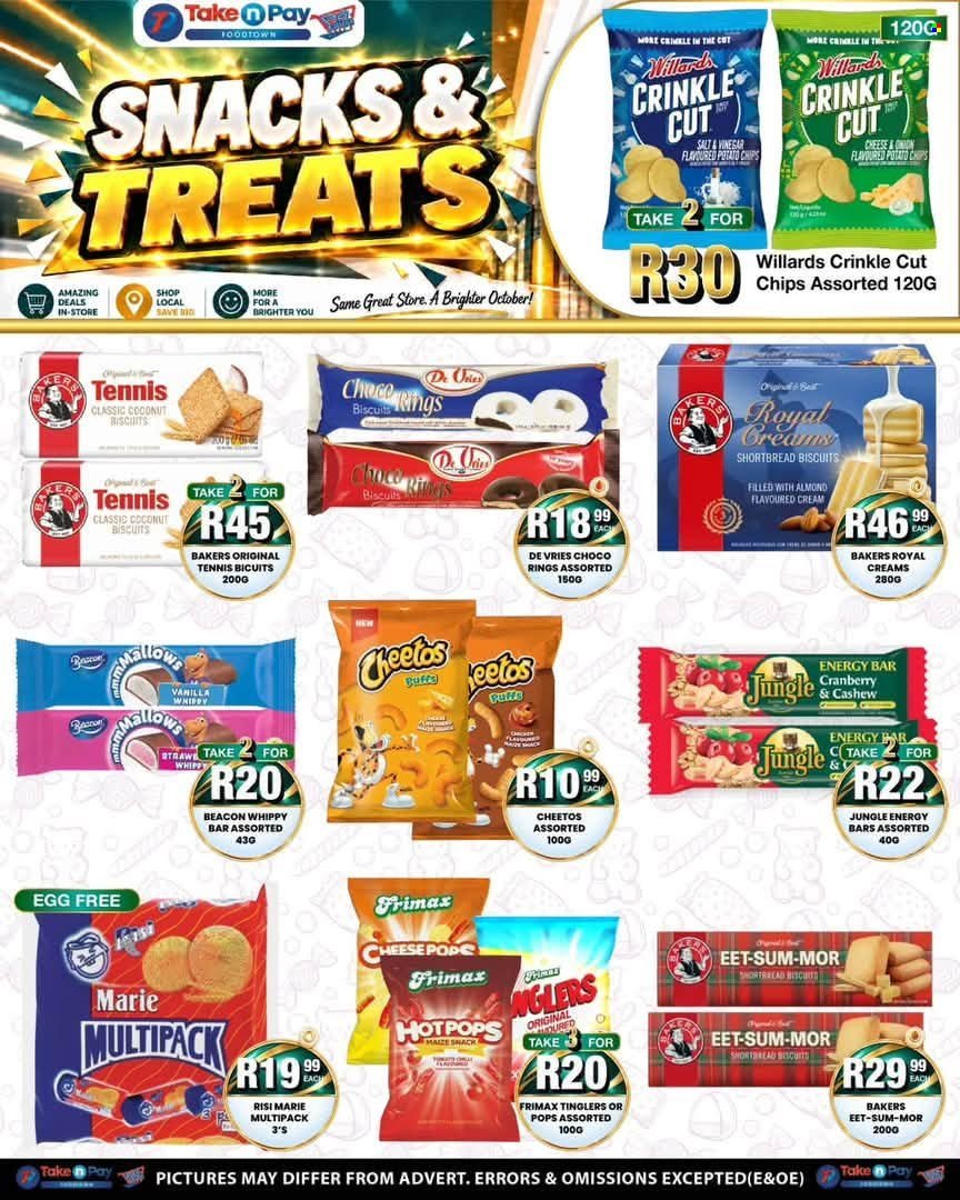 TAKE N PAY specials - From Monday 5 Oct 2026