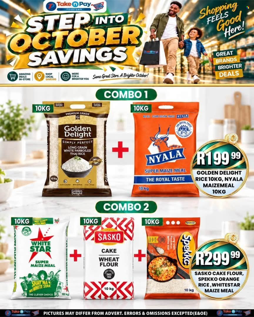 TAKE N PAY specials - From Monday 5 Oct 2026