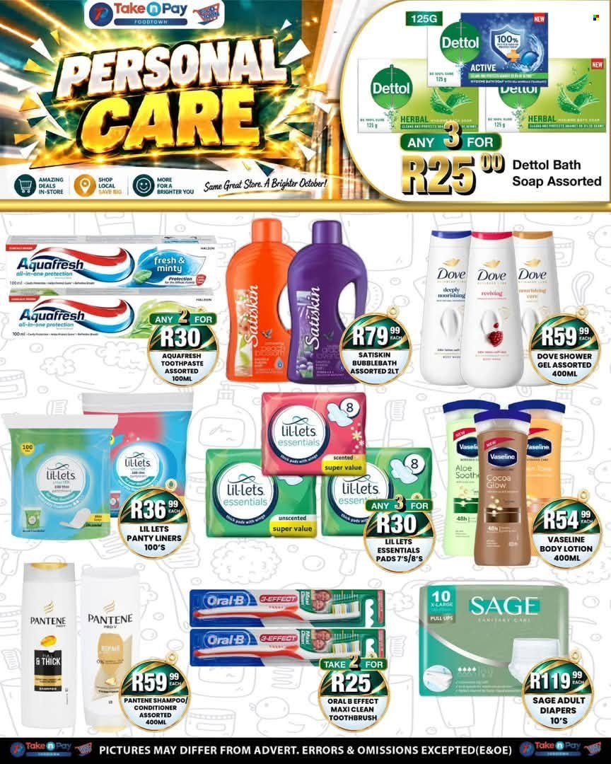 TAKE N PAY specials - From Monday 5 Oct 2026