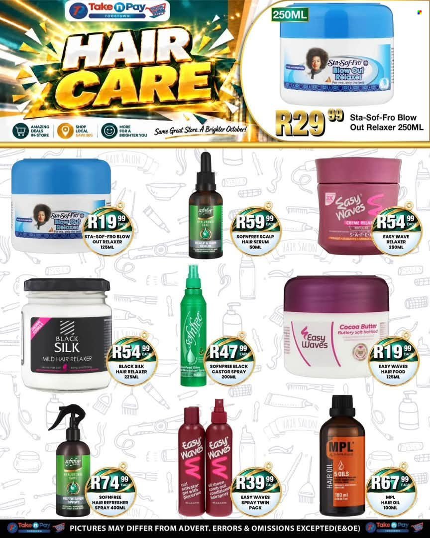 TAKE N PAY specials - From Monday 5 Oct 2026