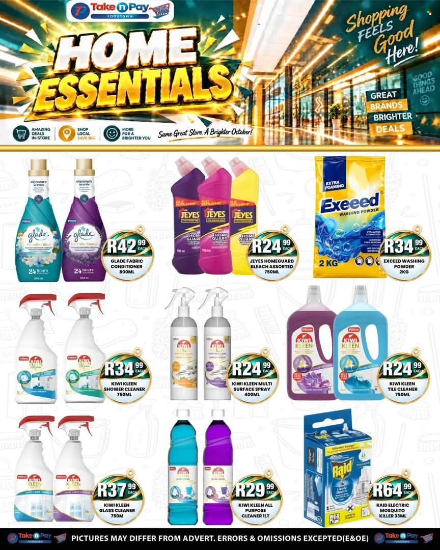 TAKE N PAY specials - From Monday 5 Oct 2026