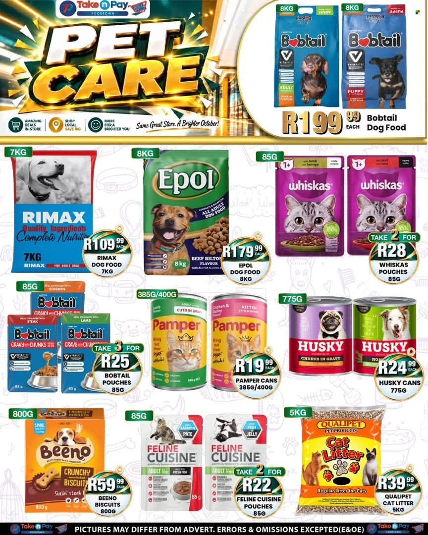 TAKE N PAY specials - From Monday 5 Oct 2026