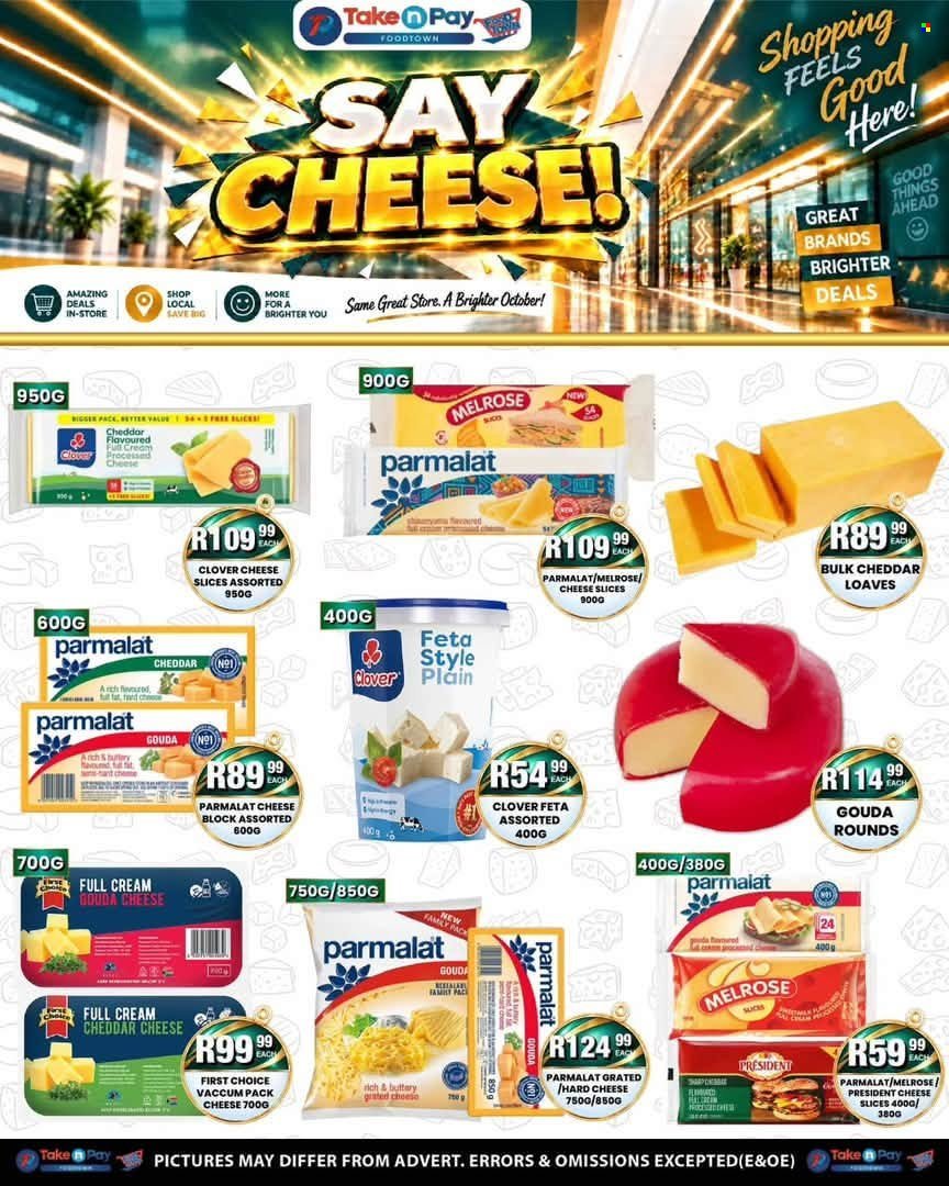 TAKE N PAY specials - From Monday 5 Oct 2026