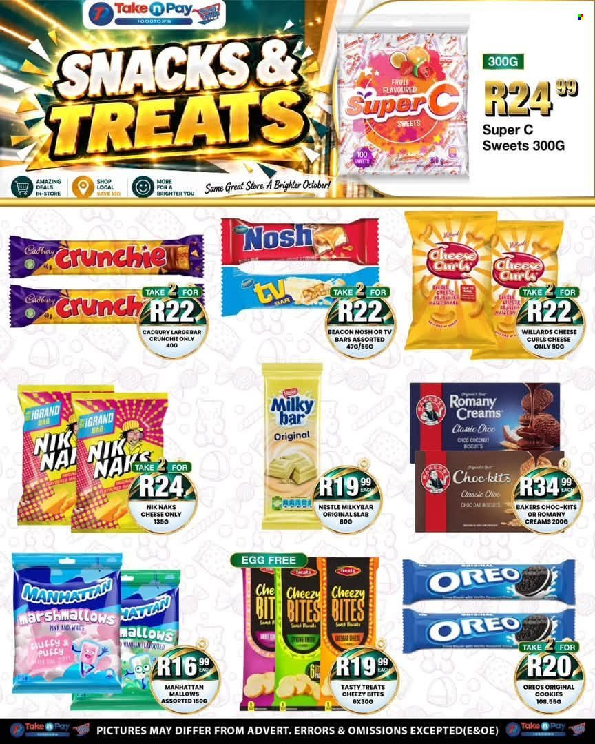 TAKE N PAY specials - From Monday 5 Oct 2026