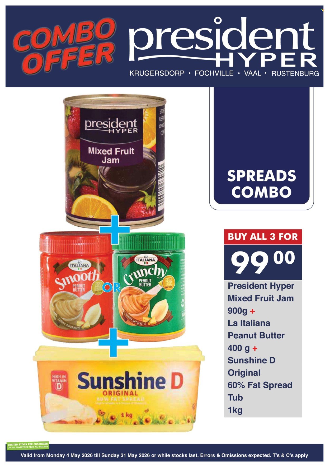 PRESIDENT HYPER specials - Combo offer (2026-05-04 - 2026-05-31) | 4