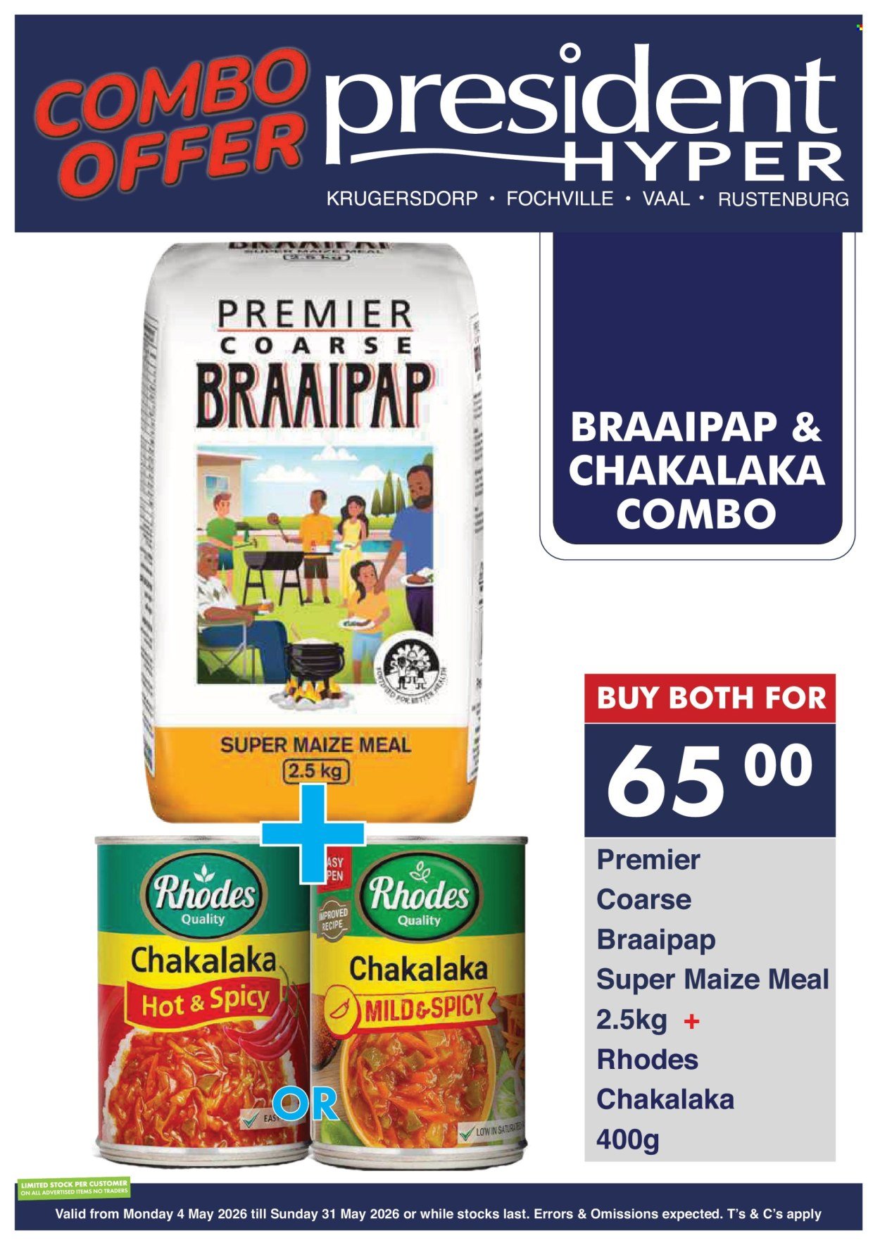 PRESIDENT HYPER specials - Combo offer (2026-05-04 - 2026-05-31) | 5