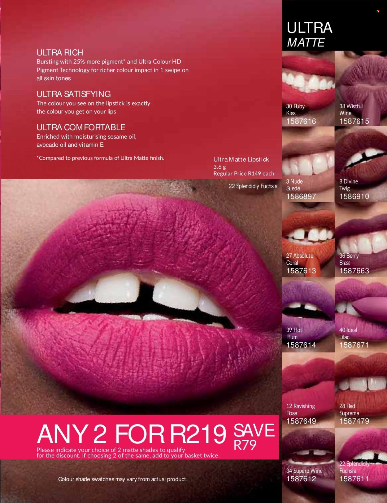 AVON specials - October C10