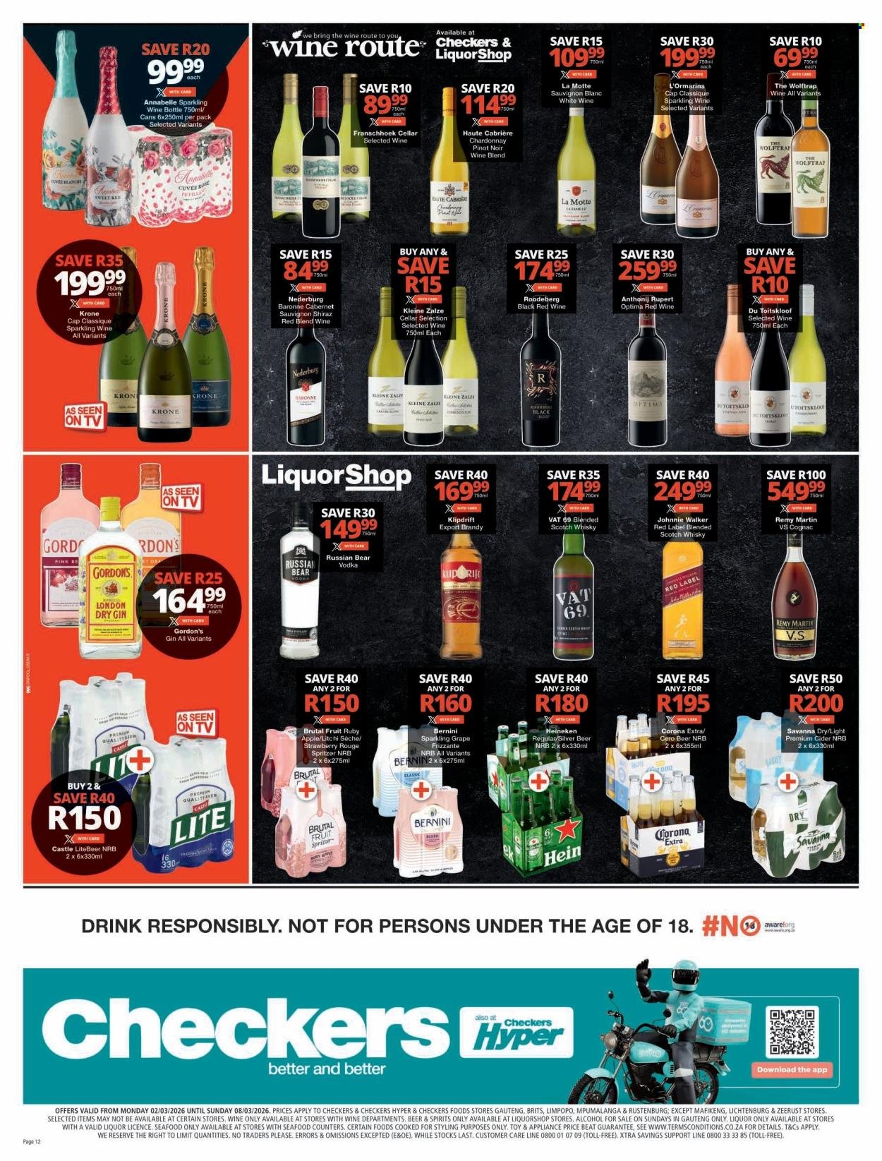 CHECKERS specials - Xtra Savings Xtravaganza Promotion (2026-03-02 - 2026-03-08) | 12