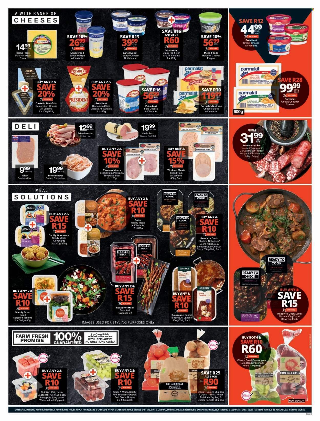 CHECKERS specials - Xtra Savings Xtravaganza Promotion (2026-03-02 - 2026-03-08) | 3