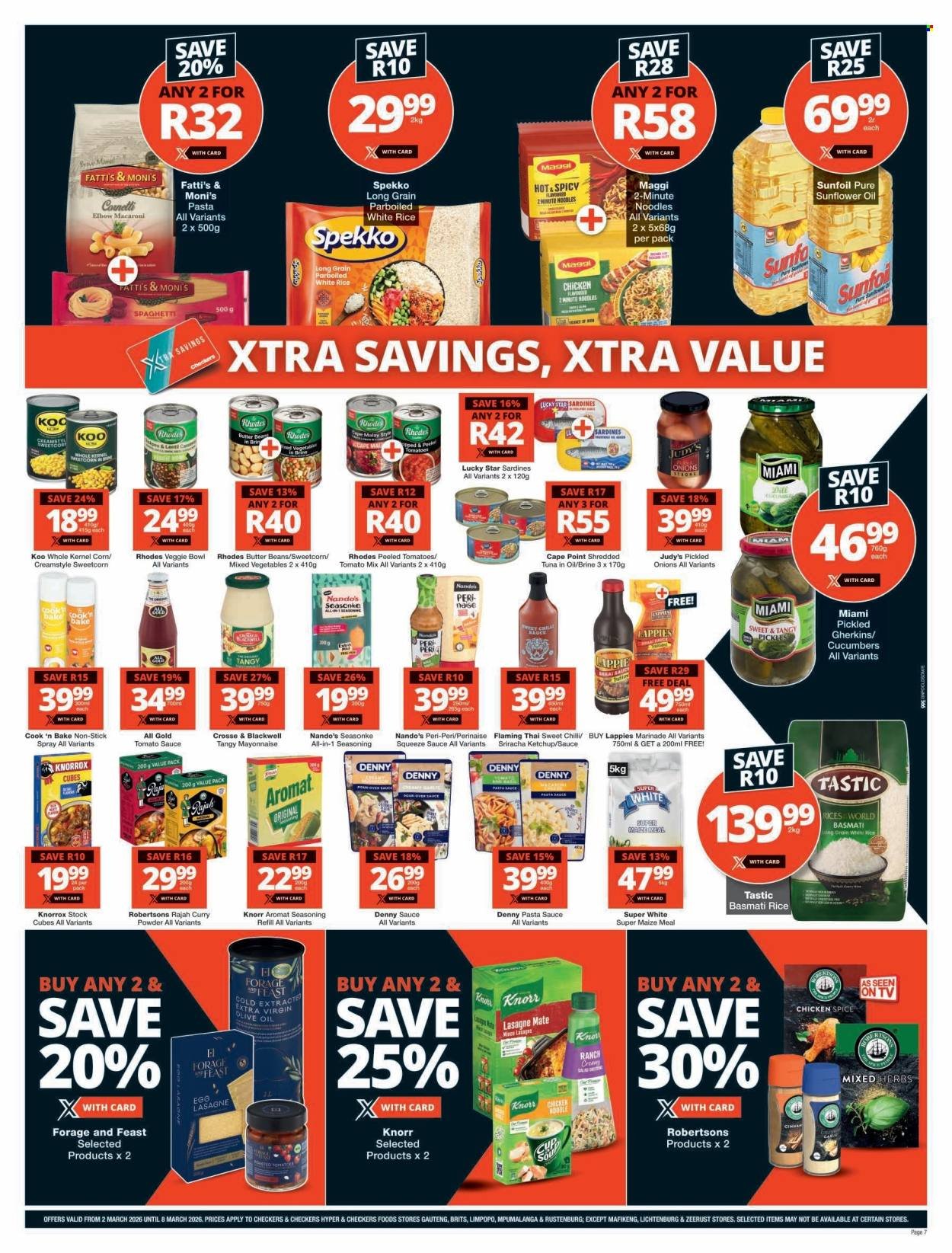 CHECKERS specials - Xtra Savings Xtravaganza Promotion (2026-03-02 - 2026-03-08) | 7