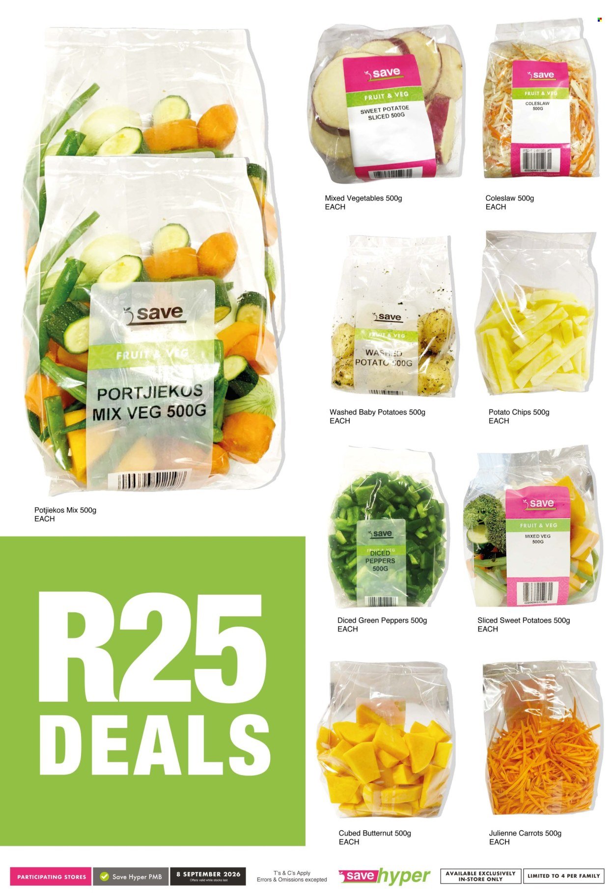 SAVE specials - From Tuesday 8 Sept 2026
