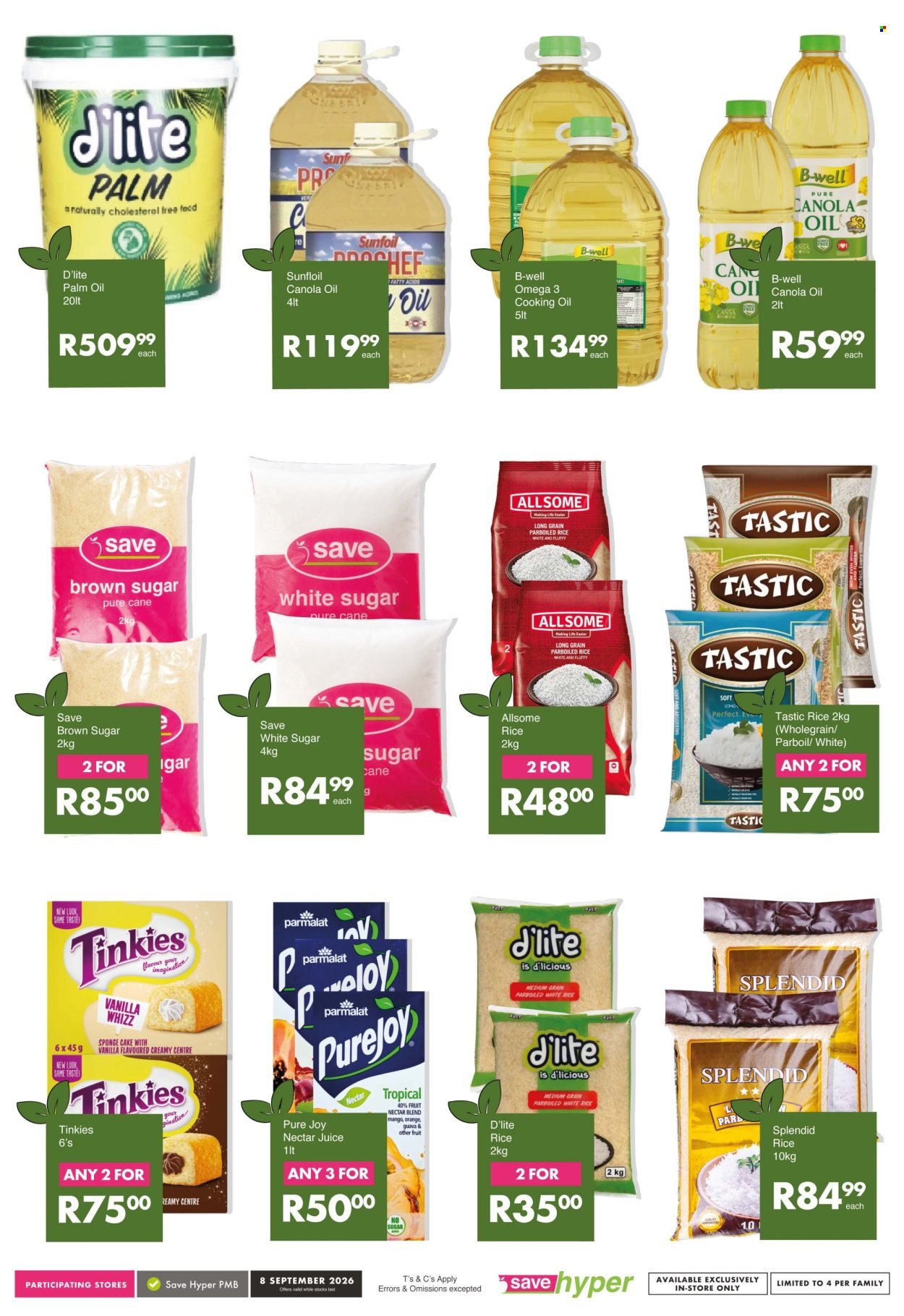 SAVE specials - From Tuesday 8 Sept 2026