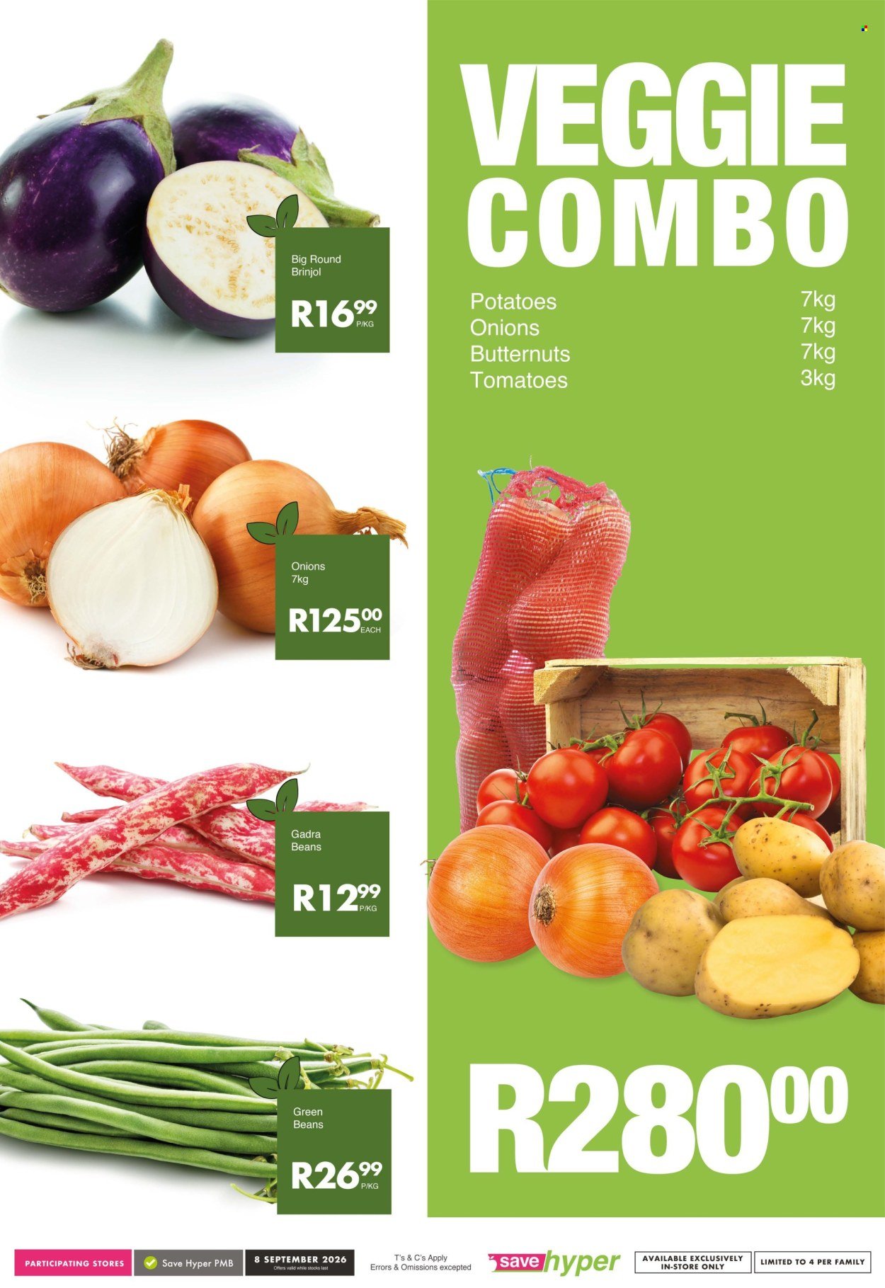 SAVE specials - From Tuesday 8 Sept 2026