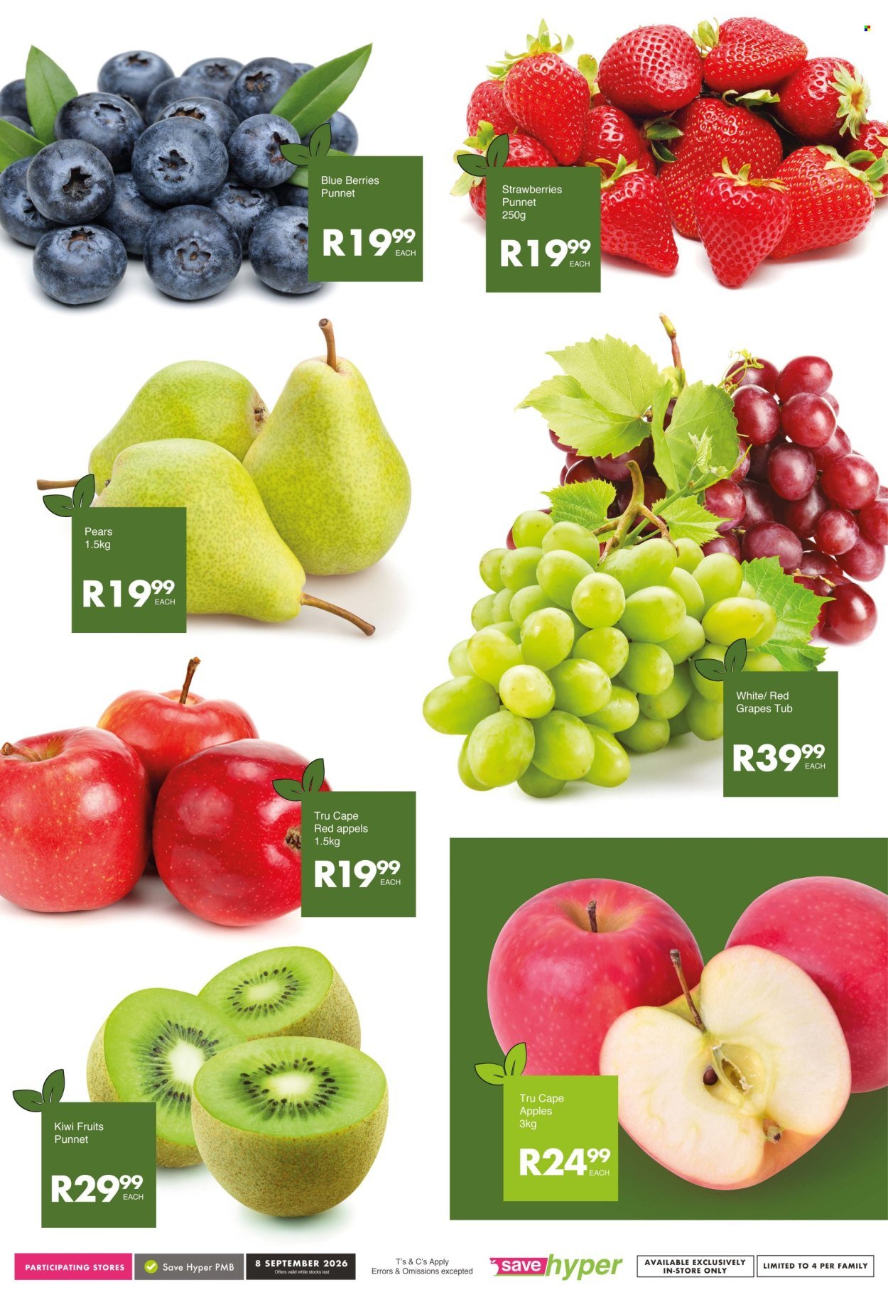 SAVE specials - From Tuesday 8 Sept 2026