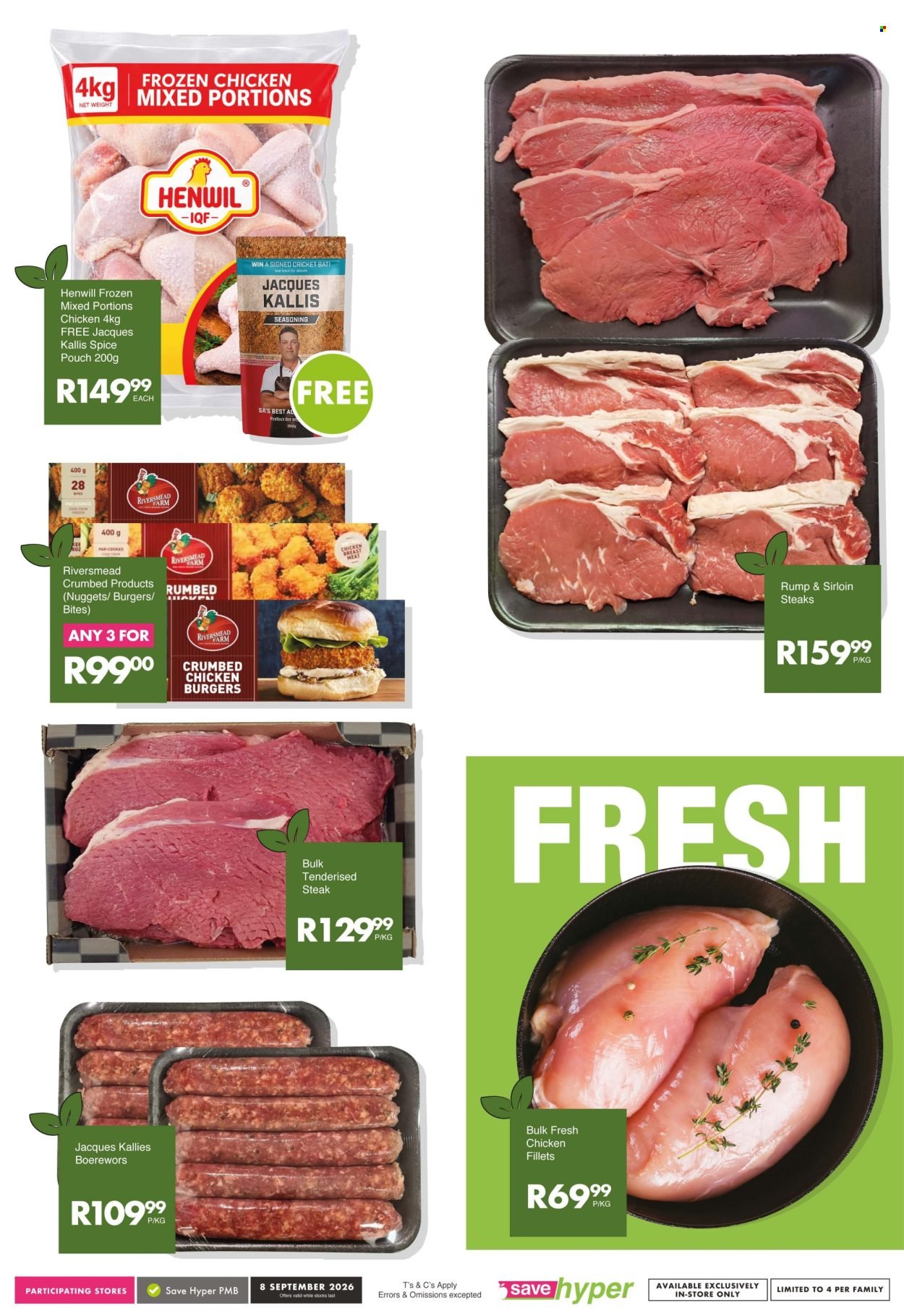 SAVE specials - From Tuesday 8 Sept 2026