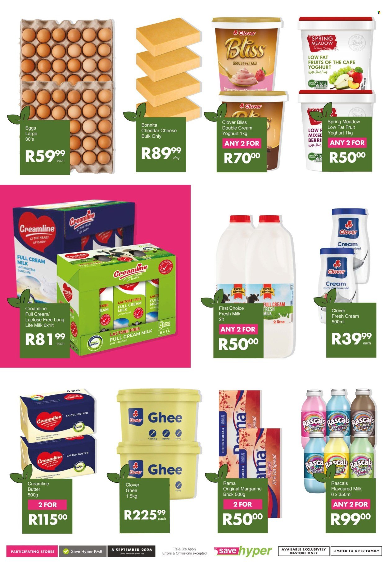 SAVE specials - From Tuesday 8 Sept 2026