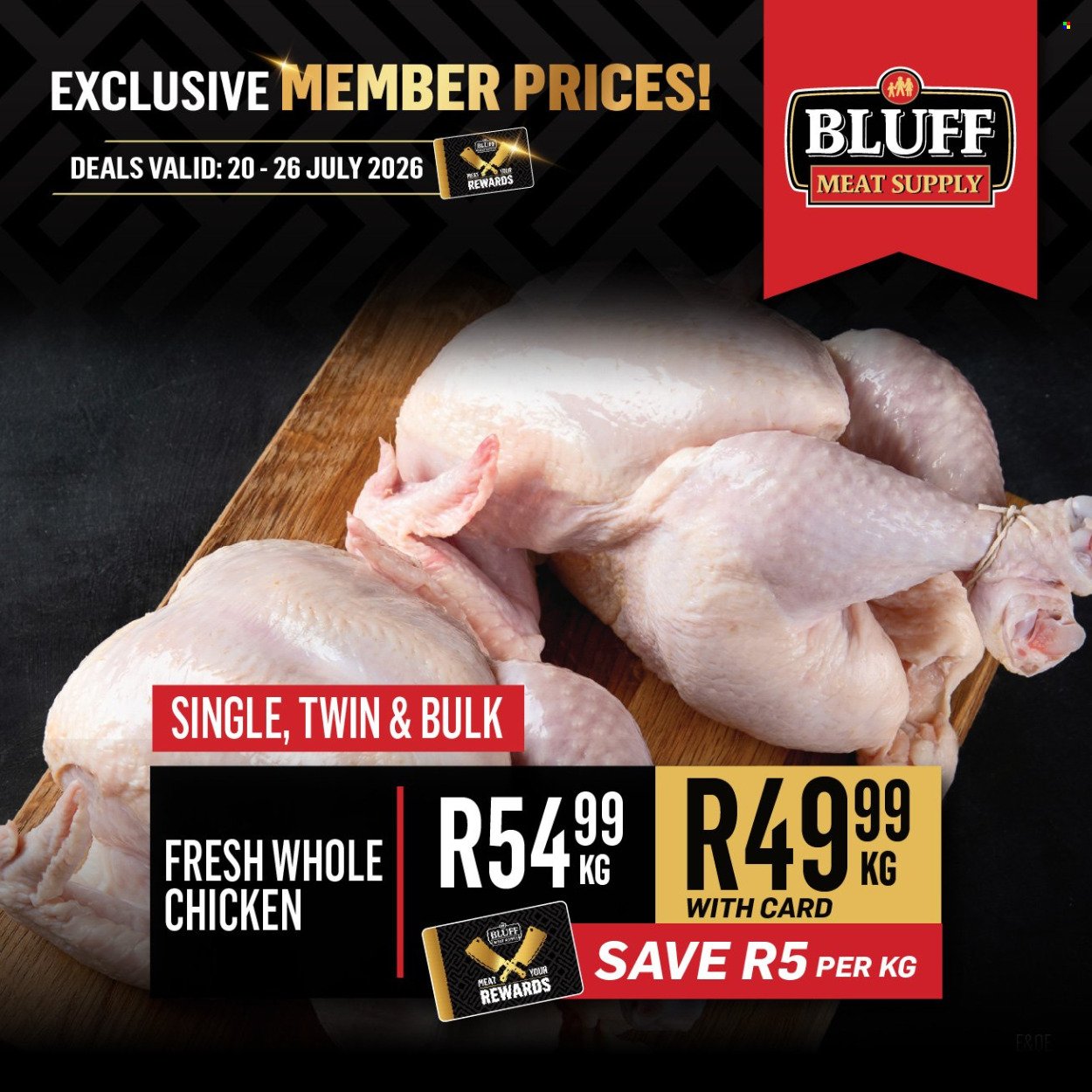 BLUFF MEAT SUPPLY specials - From Monday 20 Jul 2026