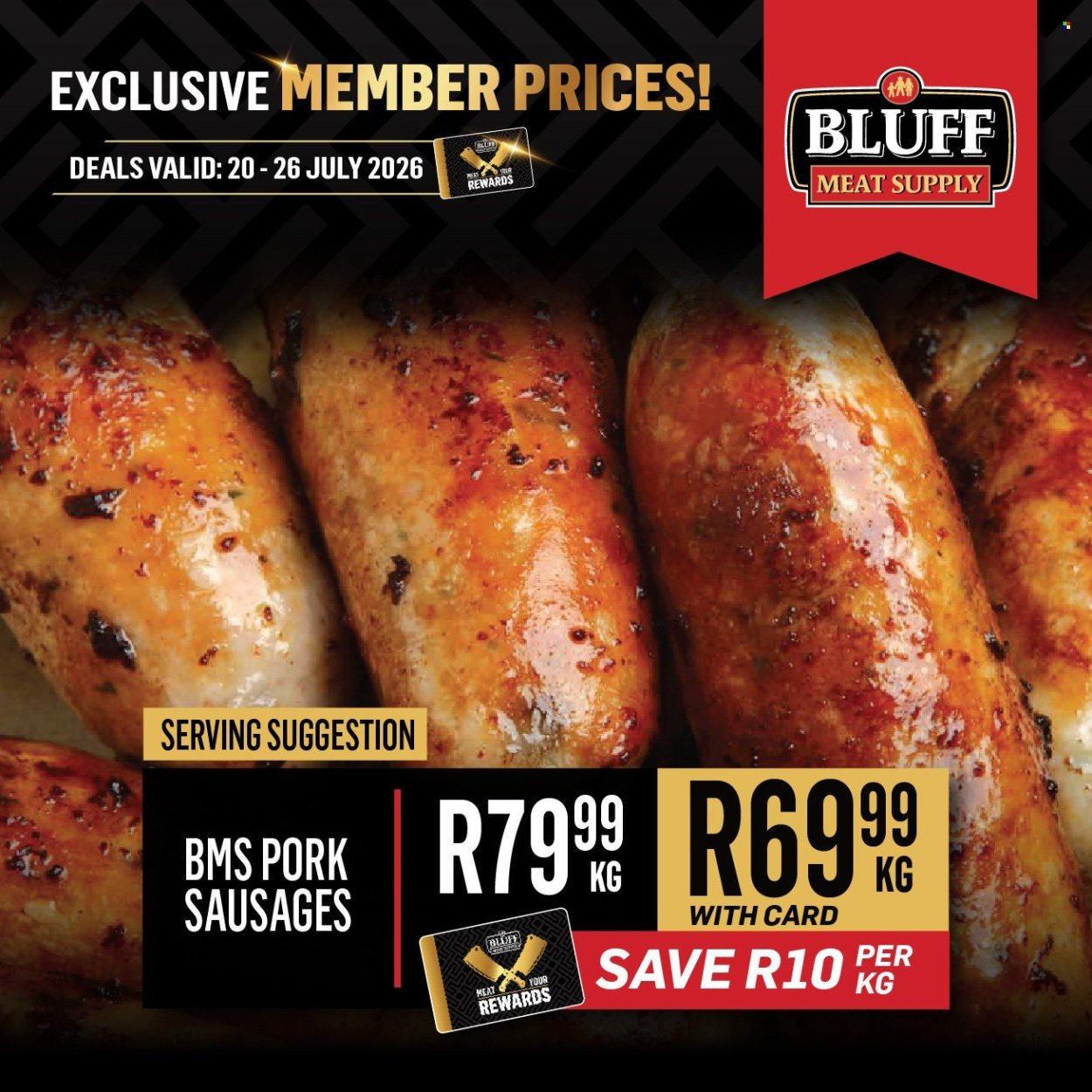 BLUFF MEAT SUPPLY specials - From Monday 20 Jul 2026