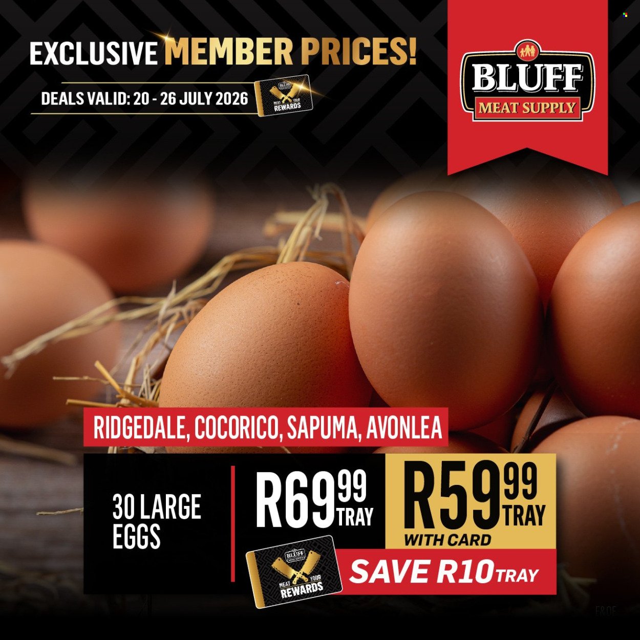 BLUFF MEAT SUPPLY specials - From Monday 20 Jul 2026