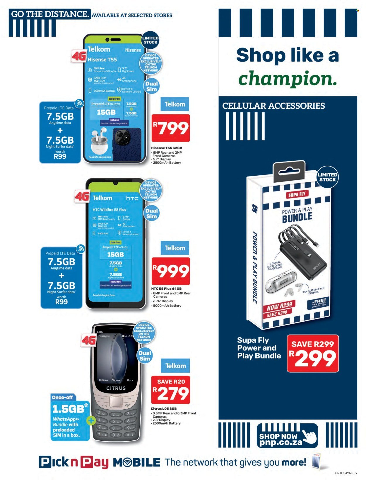 PICK N PAY specials - Cellular Specials