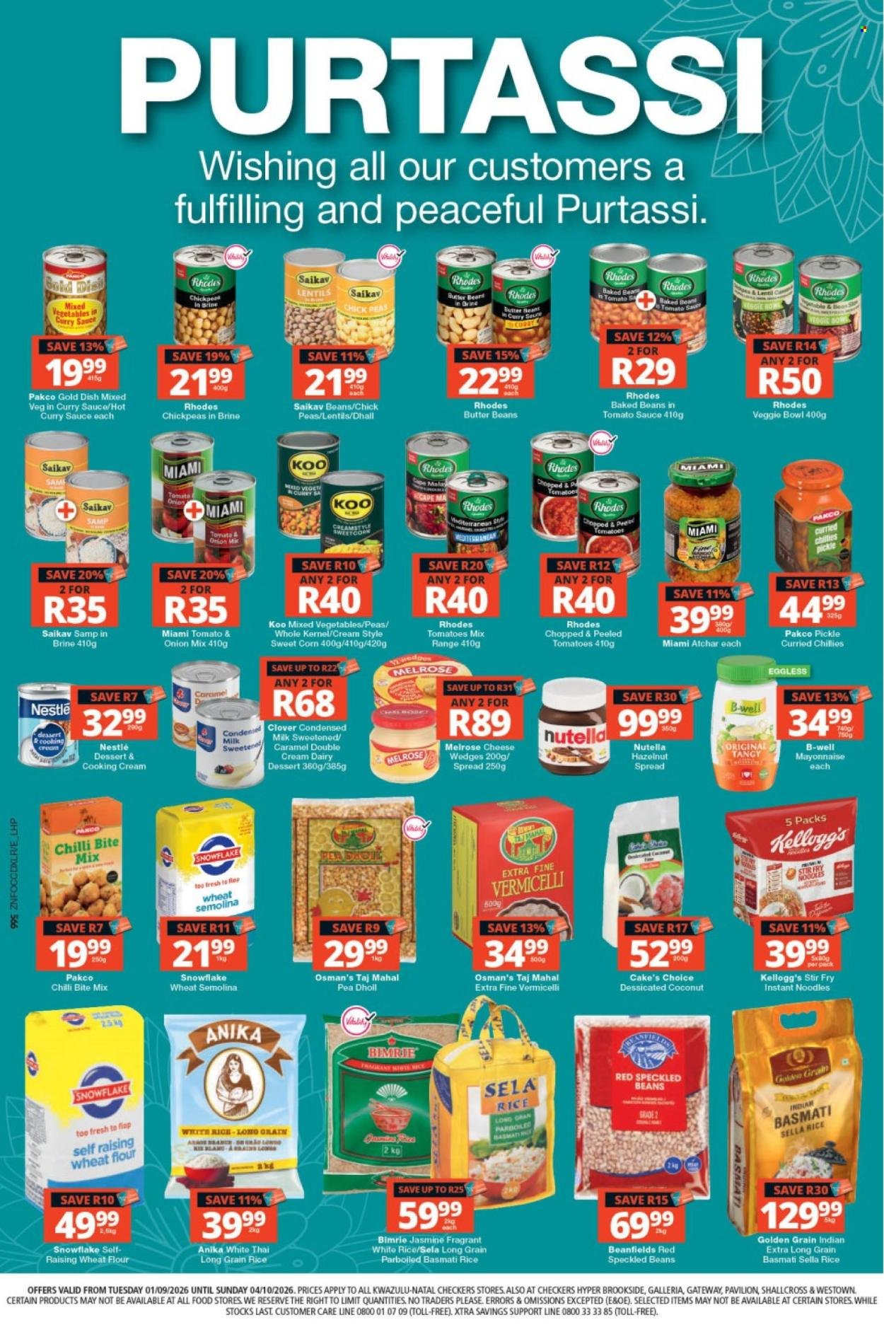 CHECKERS specials - Purtassi Promotion
