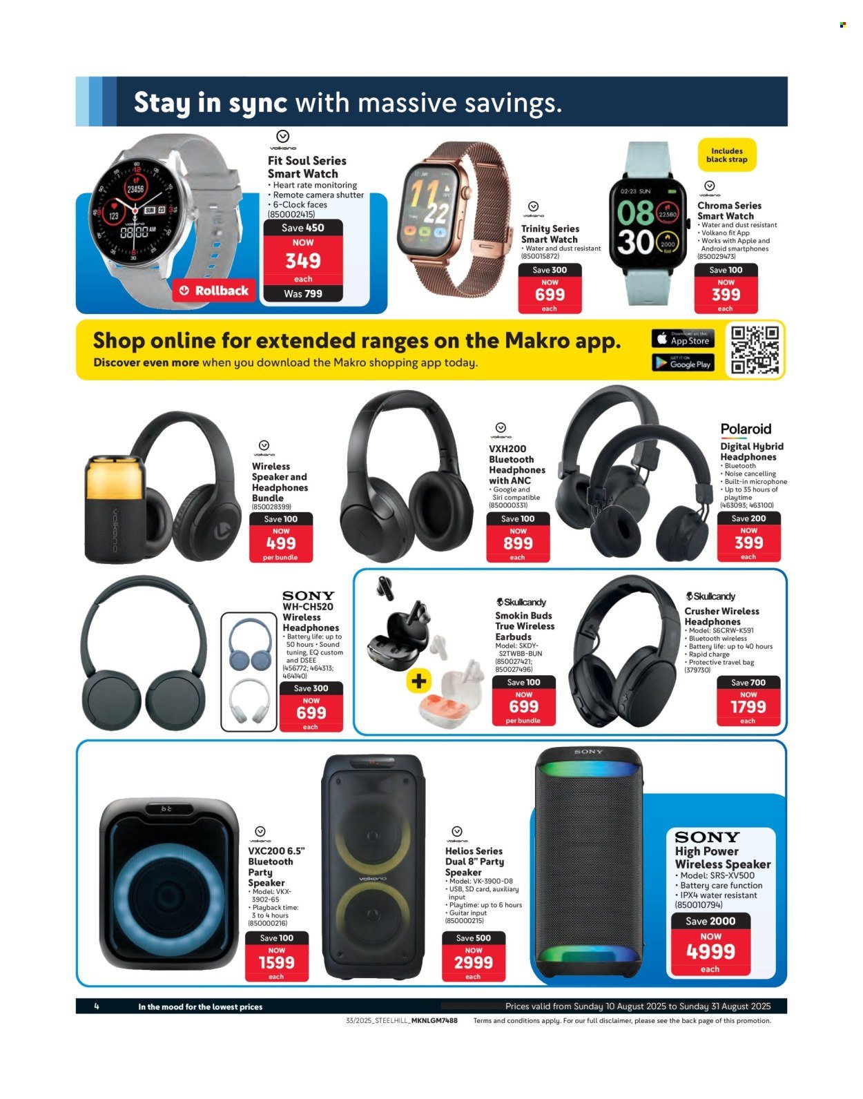 MAKRO specials - In the mood for an upgrade (2025-08-10 - 2025-08-31) | 4