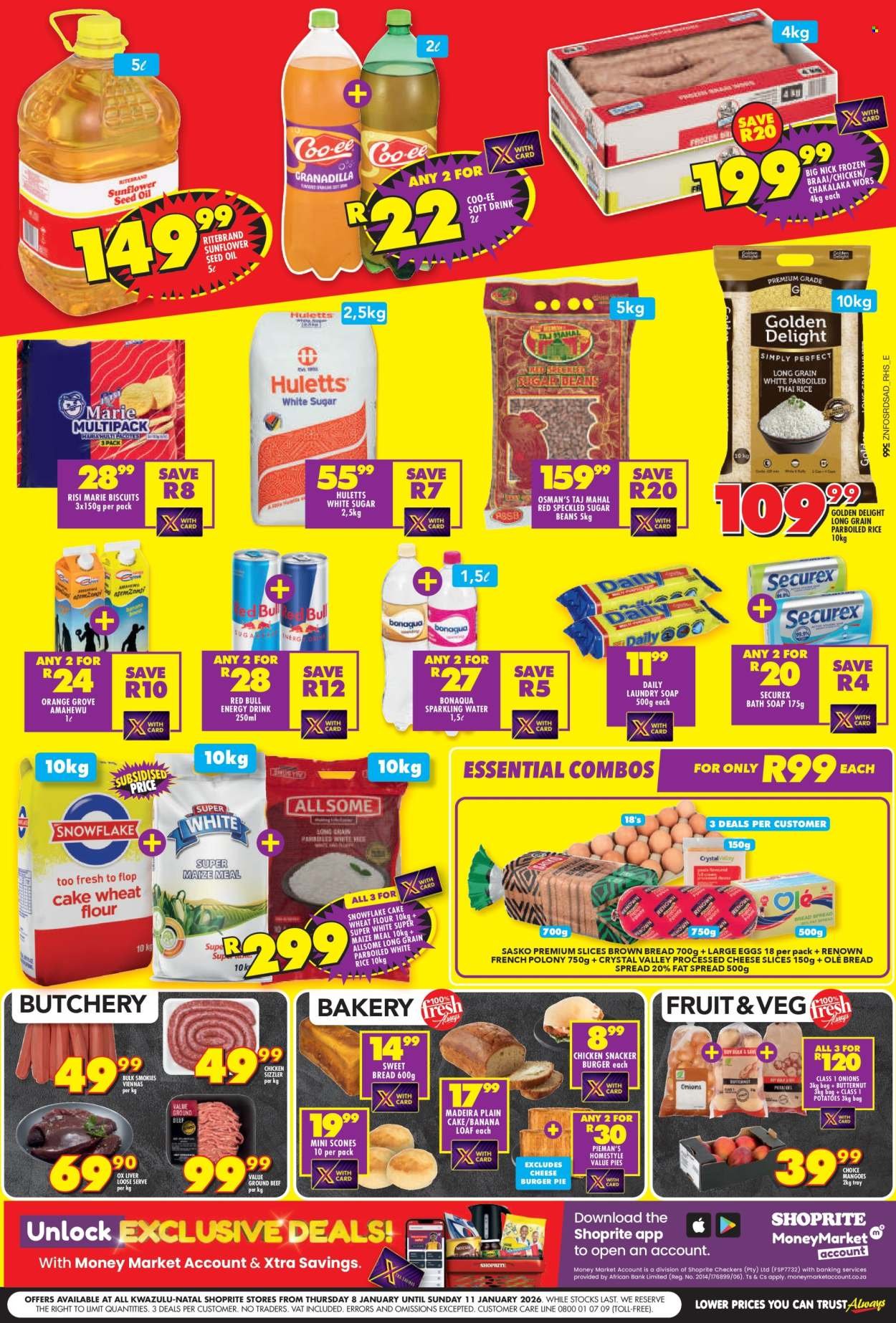 SHOPRITE specials - Low Price Bonanza KwaZulu (2026-01-08 - 2026-01-11) | 2