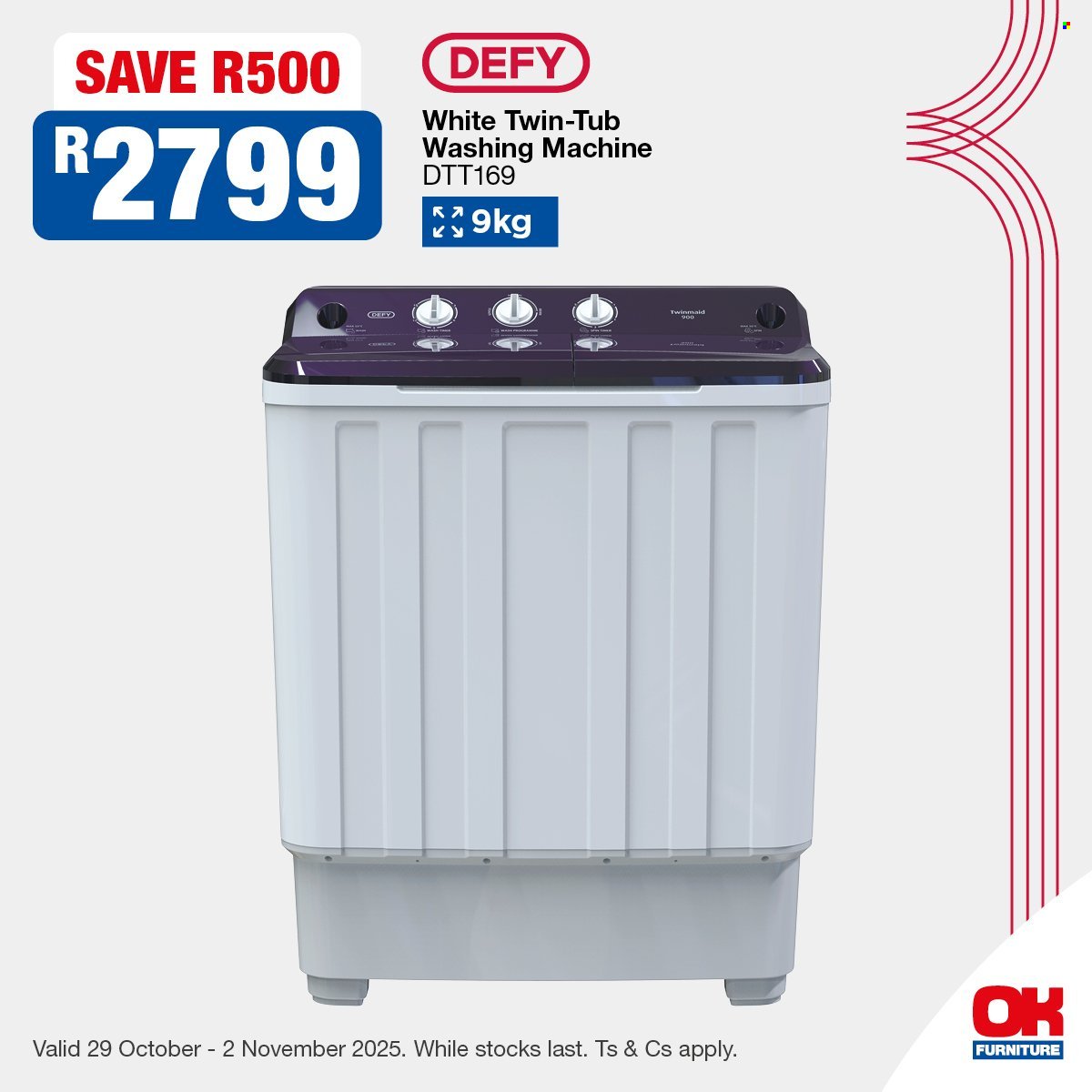 OK FURNITURE specials - From Wednesday 29 Oct 2025 (2025-10-29 - 2025-11-02) | 4