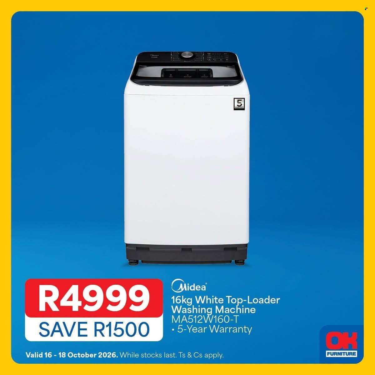 OK FURNITURE specials - From Friday 16 Oct 2026